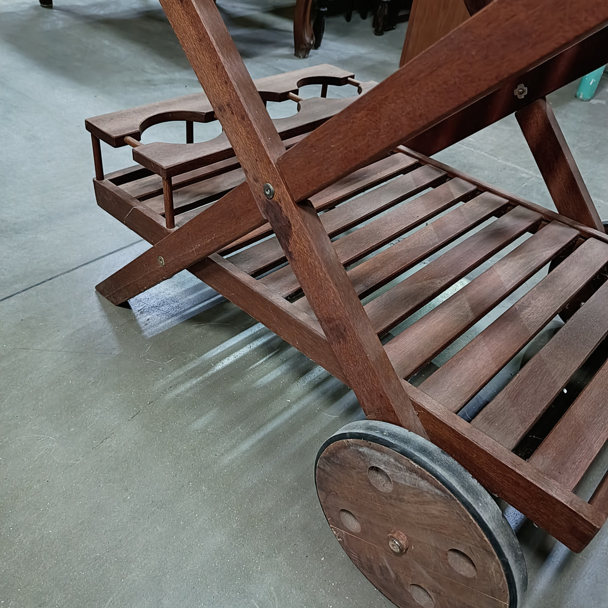Carrello Portavivande Teak Regarden Cm82x50x76