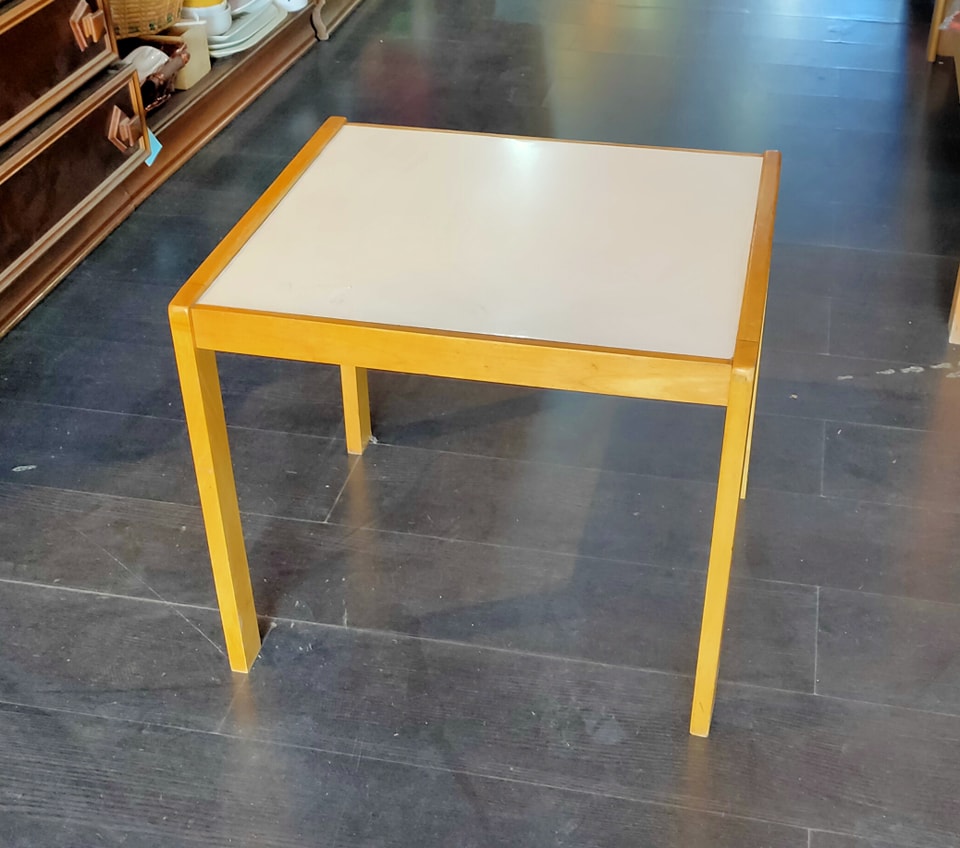 Tavolino Ikea Legno/bianco Cm50x55x47h