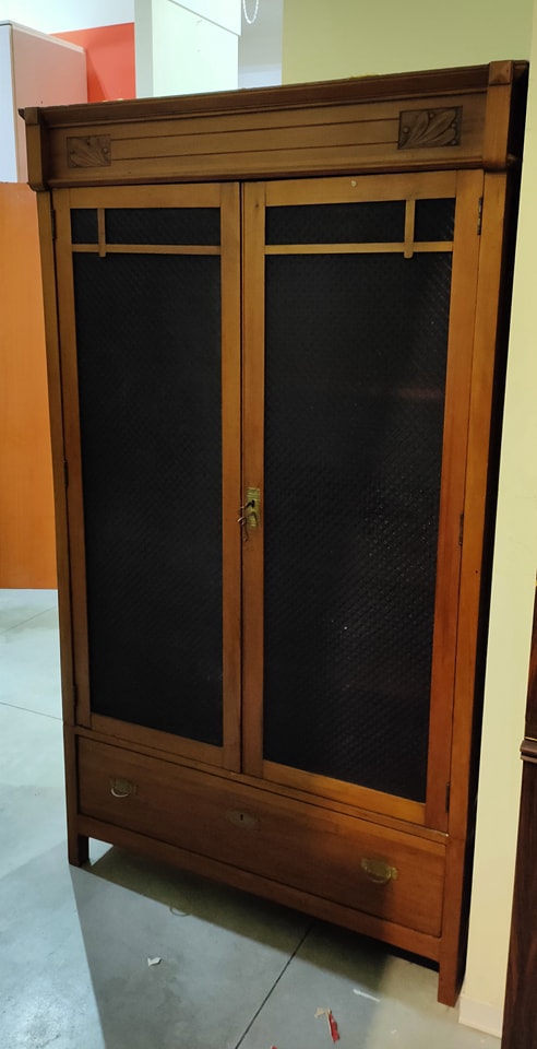 Vetrina Legno 2/ante 1/c St.liberty Cm113x44x192h