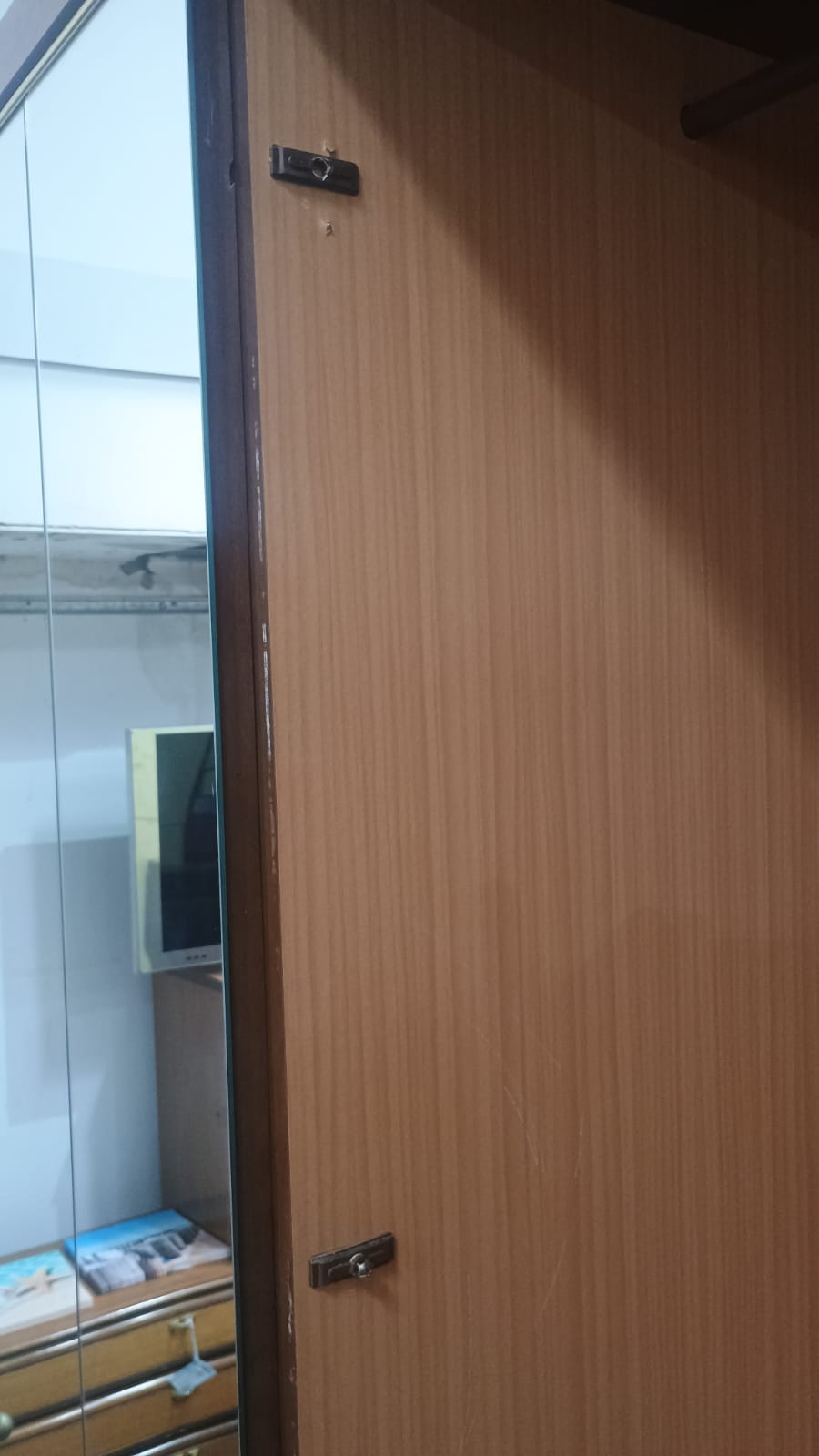 Armadio * Noce Anni 60 10/a 3/c Cm282x60x259h