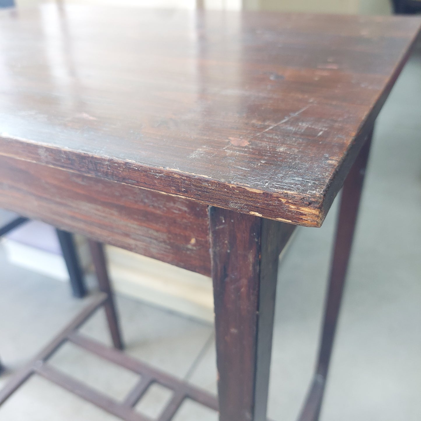Tavolino Legno Stile Liberty