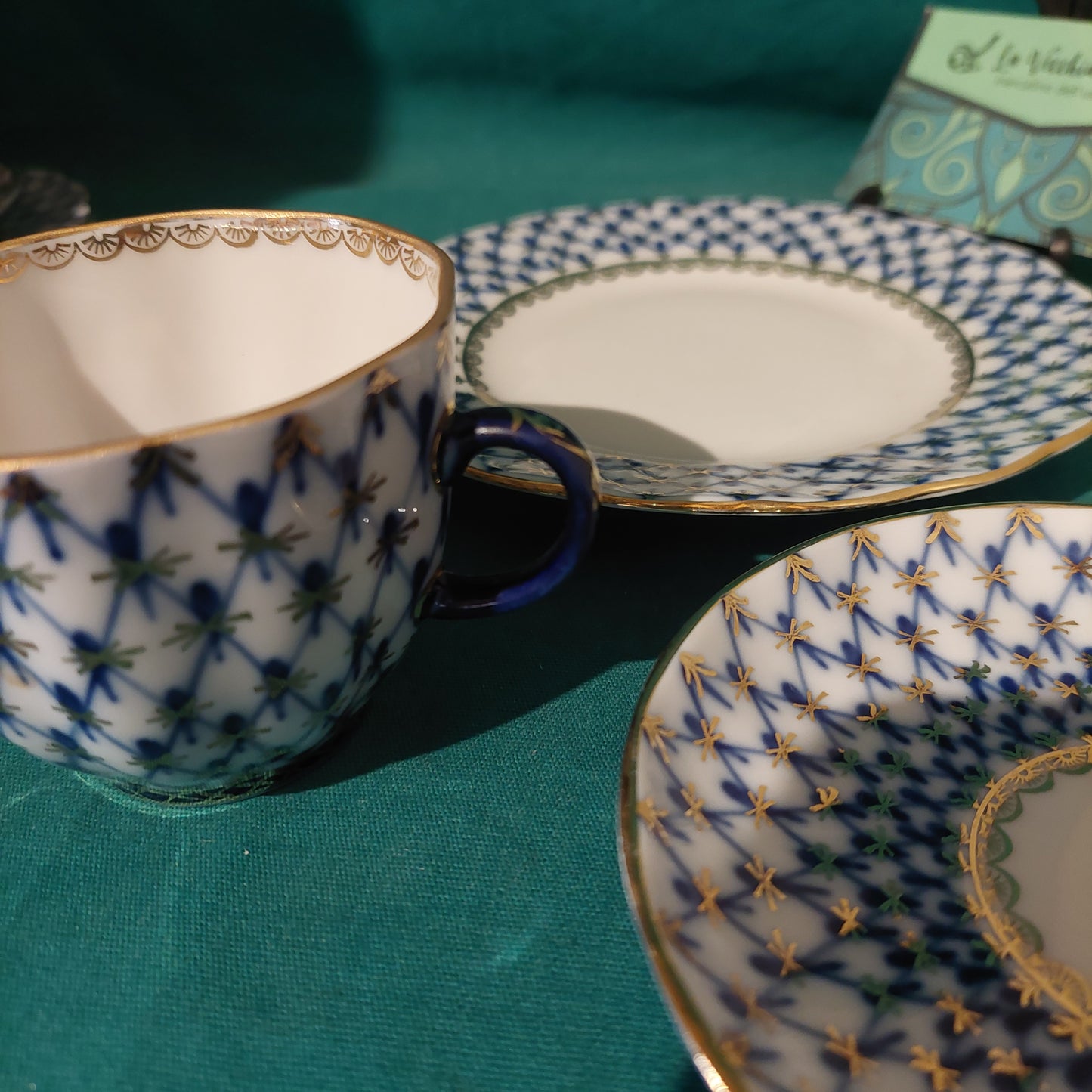 Set Da The Porcellana Lomonosov Imperial