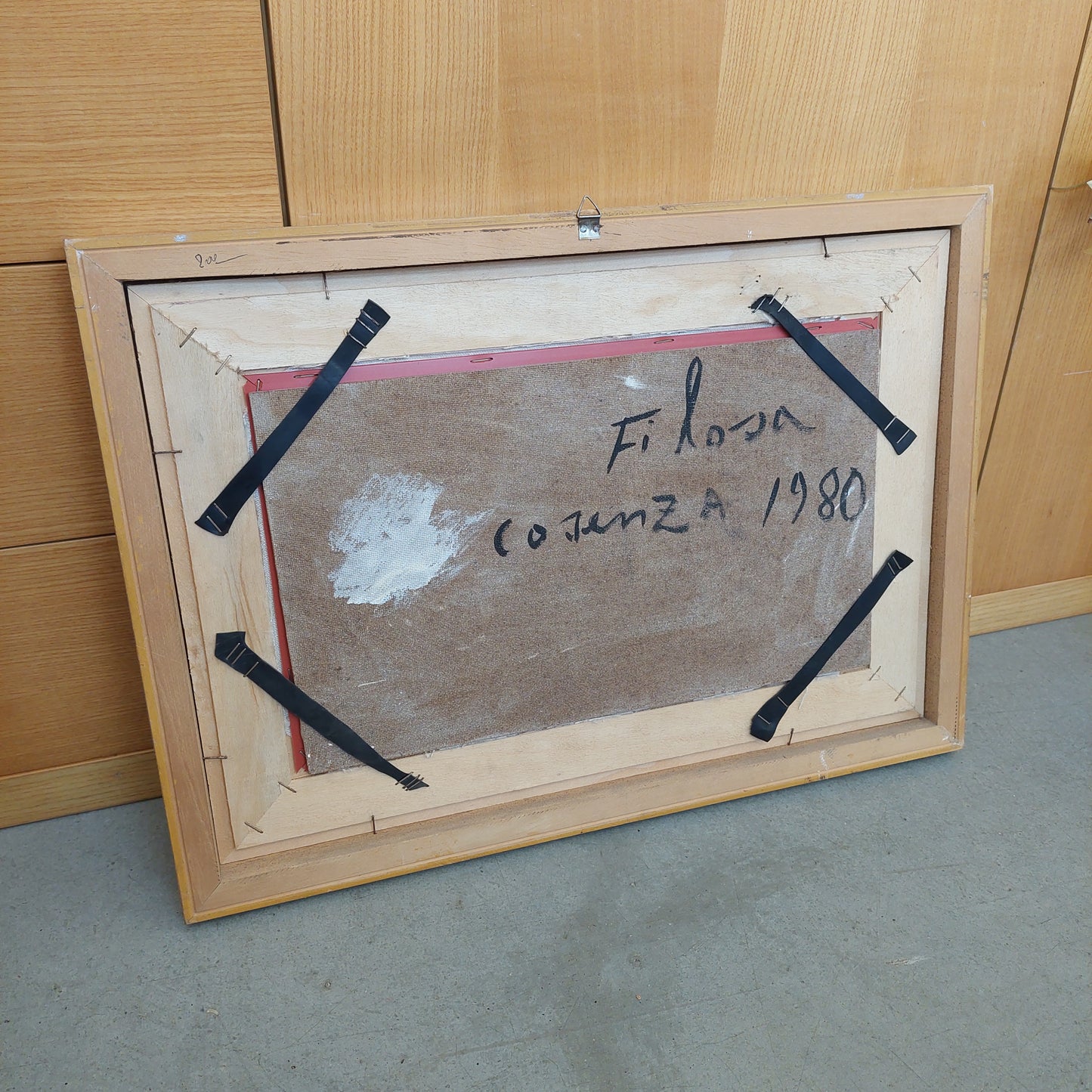 Quadro Astratto Firmato Filosa