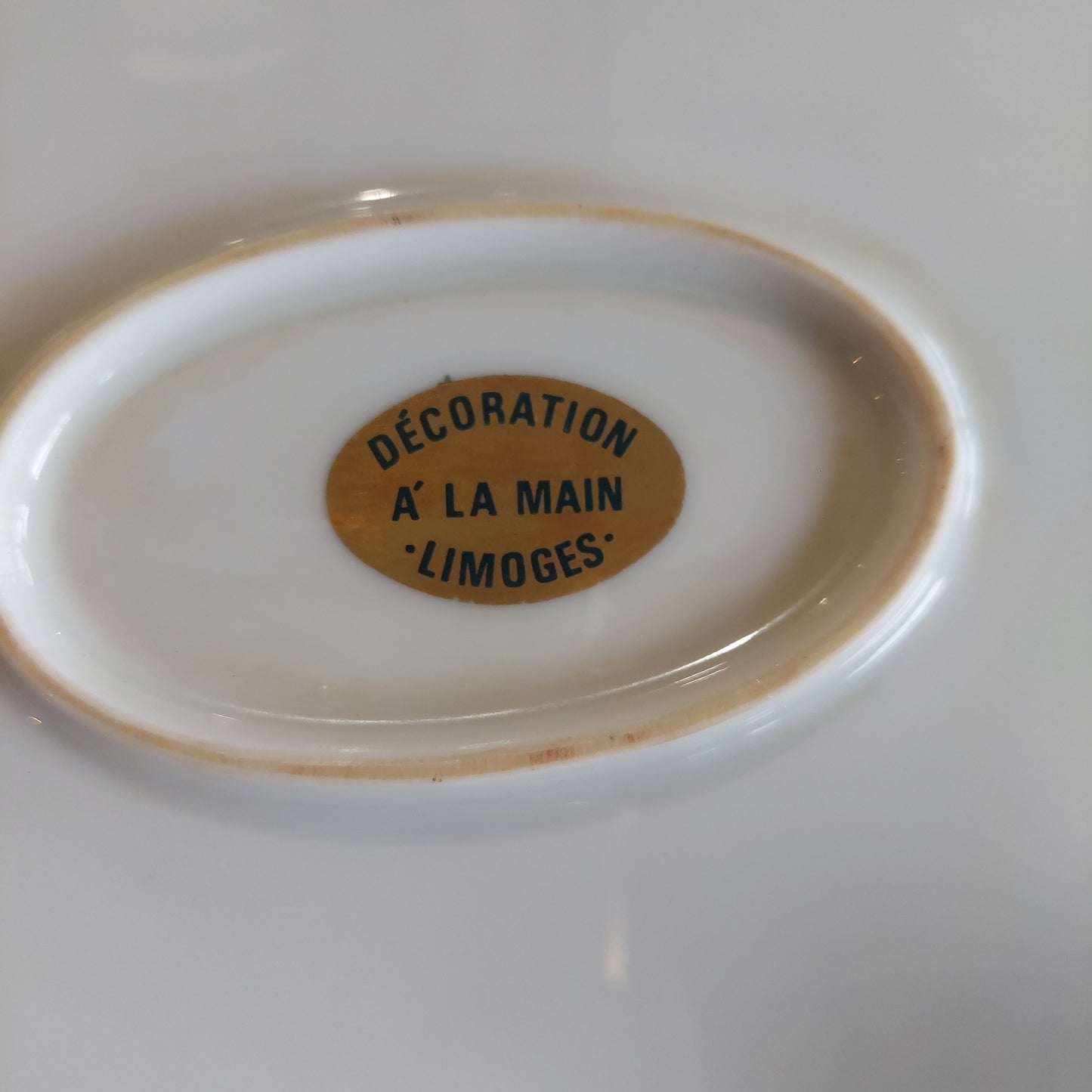 Centrotavola Alzatina Porcellana Francese Limoges