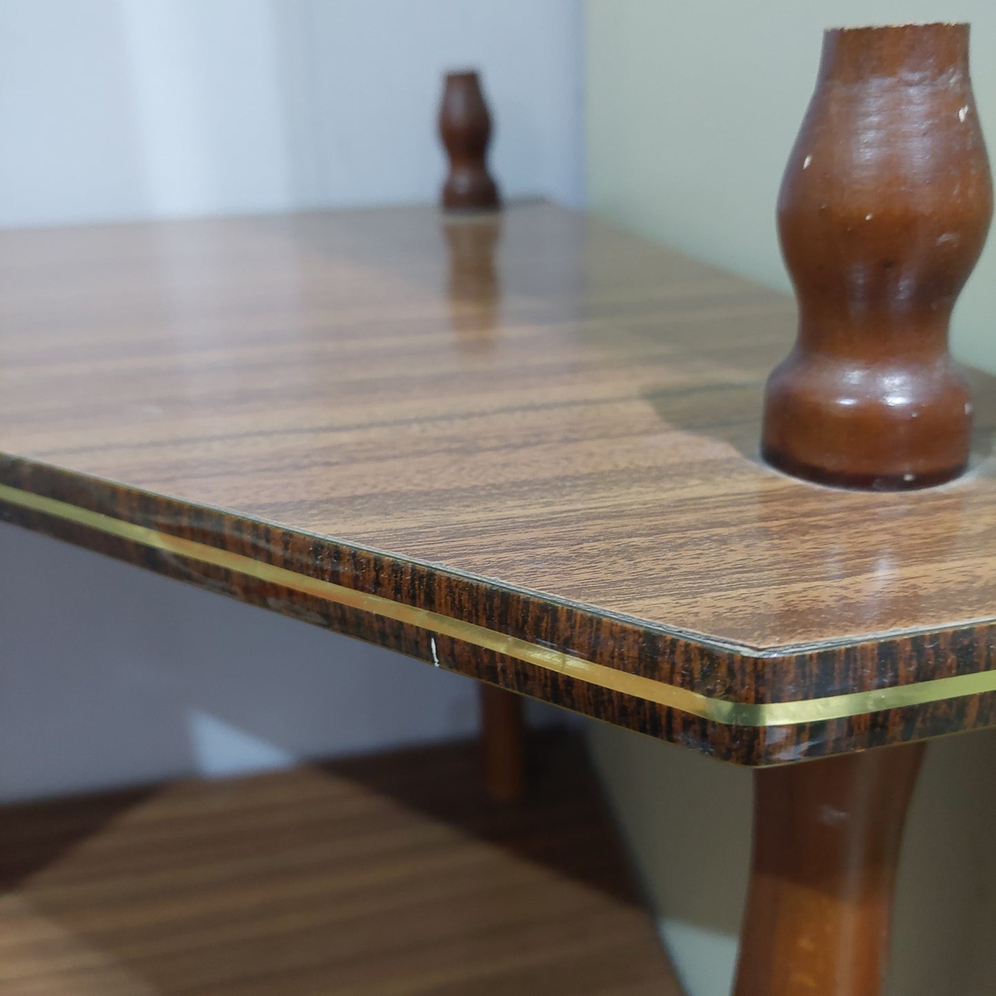 Angoliera Formica Anni '60 Cm25x25x77h