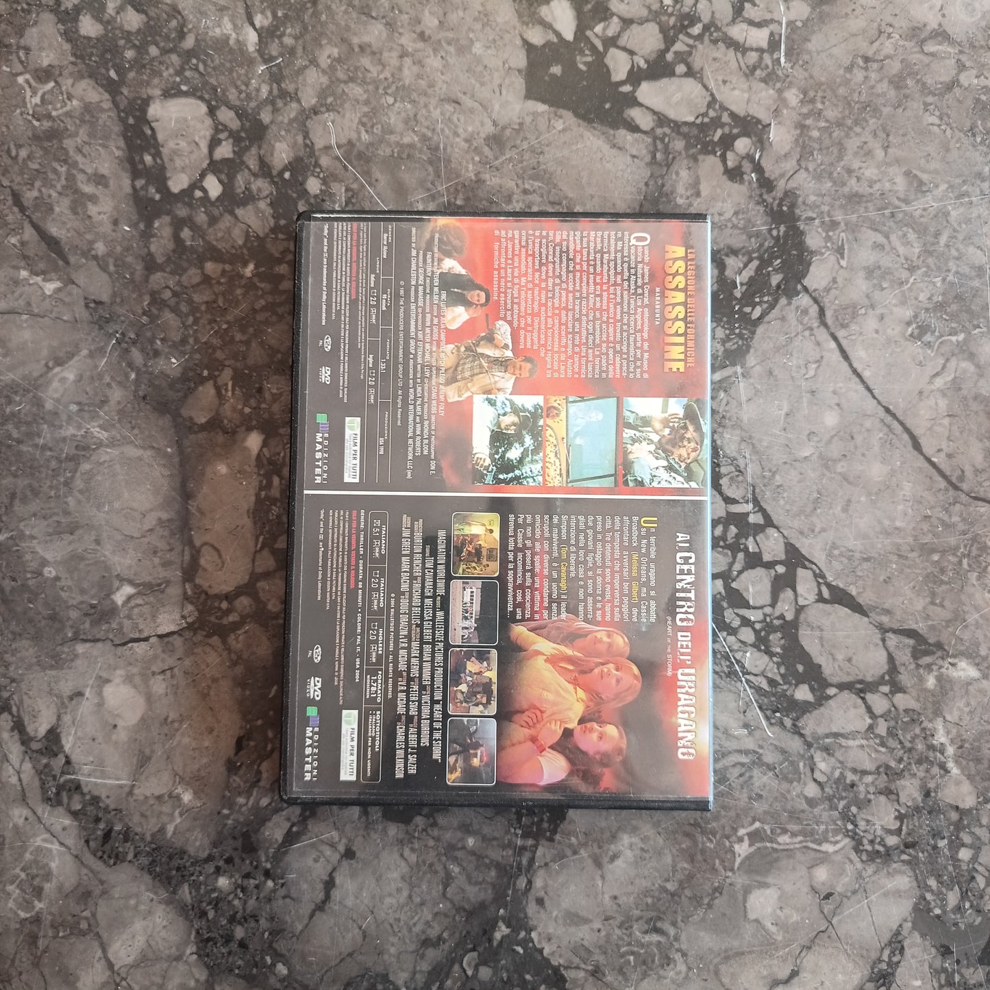 Dvd/al Centro Dell'uragano