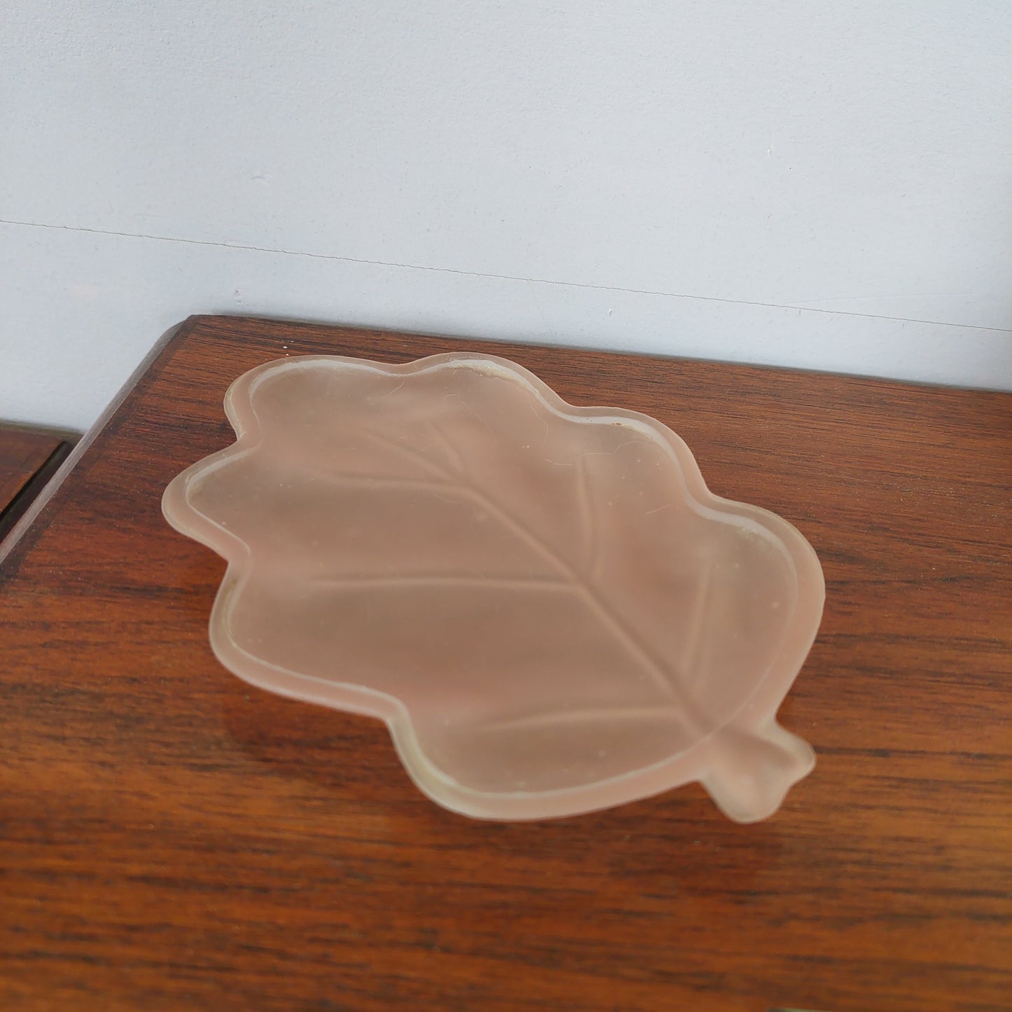 Set/toletta Vetro Rosa Vintage