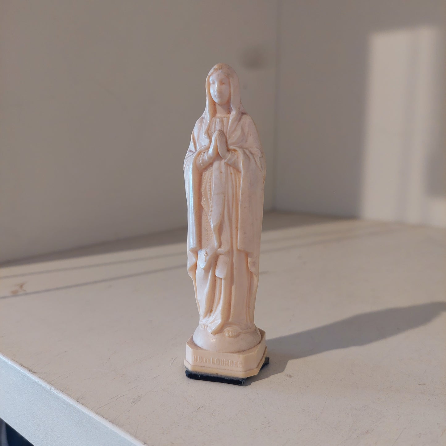 Statuina Madonna Di Lourdes Plastica