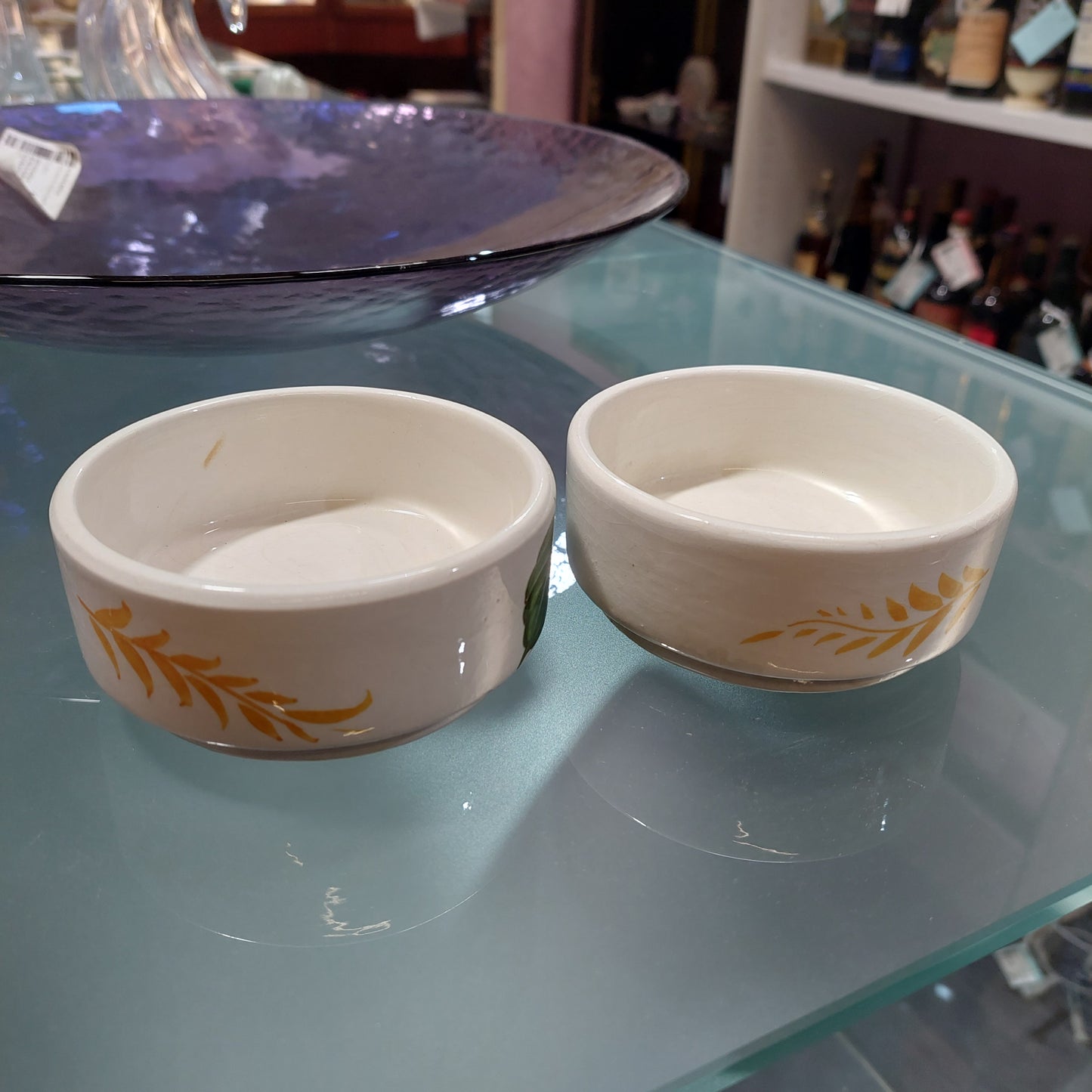 Coppia Ciotoline Ceramica Dec Fragole D10