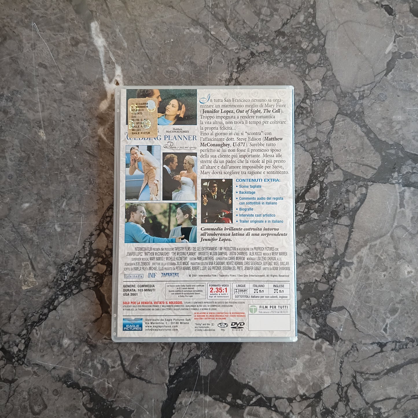 Dvd/the Wedding Planner