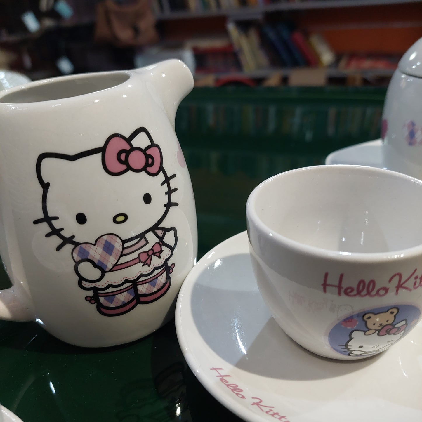 Serv/13 Pz Caffè Hello Kitty Sanrio Porcelain Art