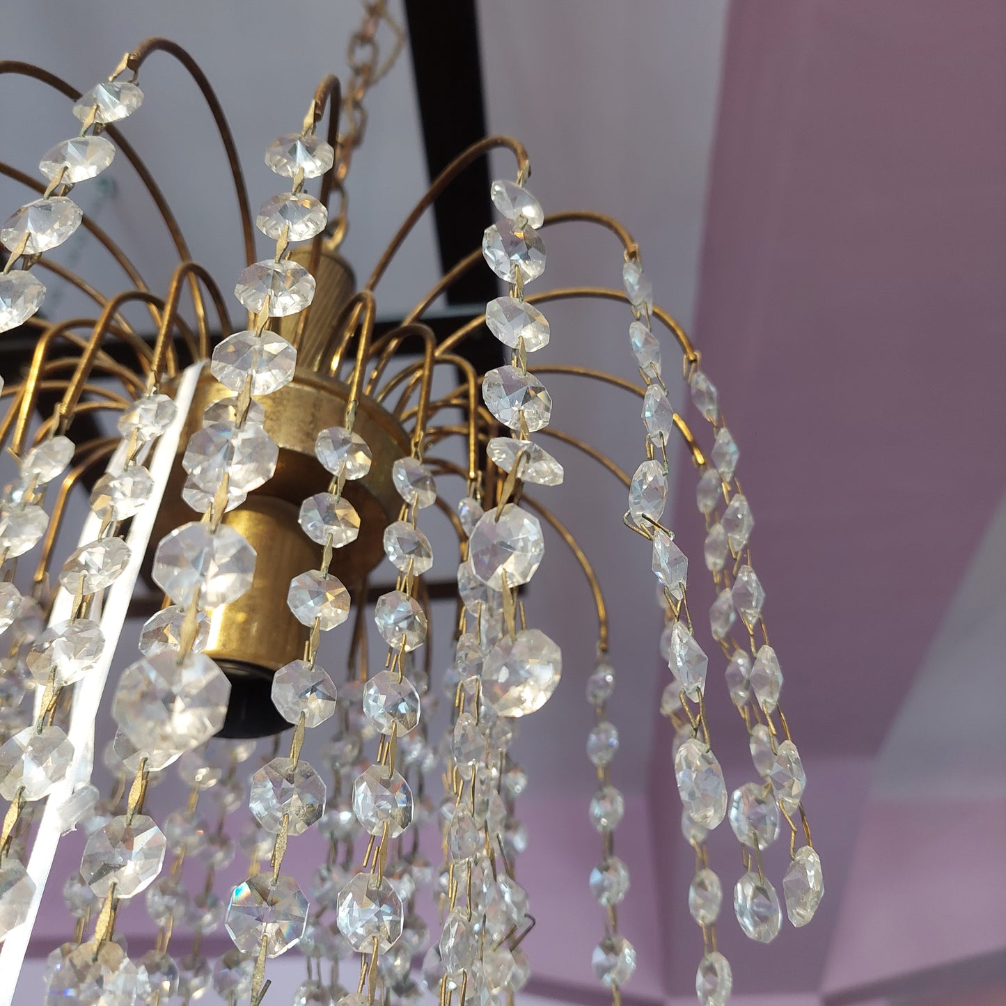 Lampadarietto Ottone/brindoli Anni '50 1/l