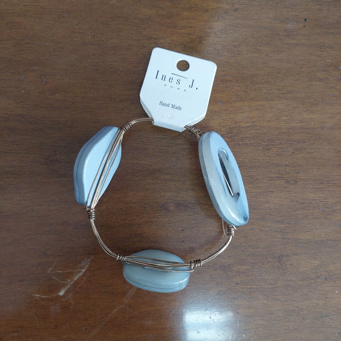 Bracciale Rigido Ines J. Handmade