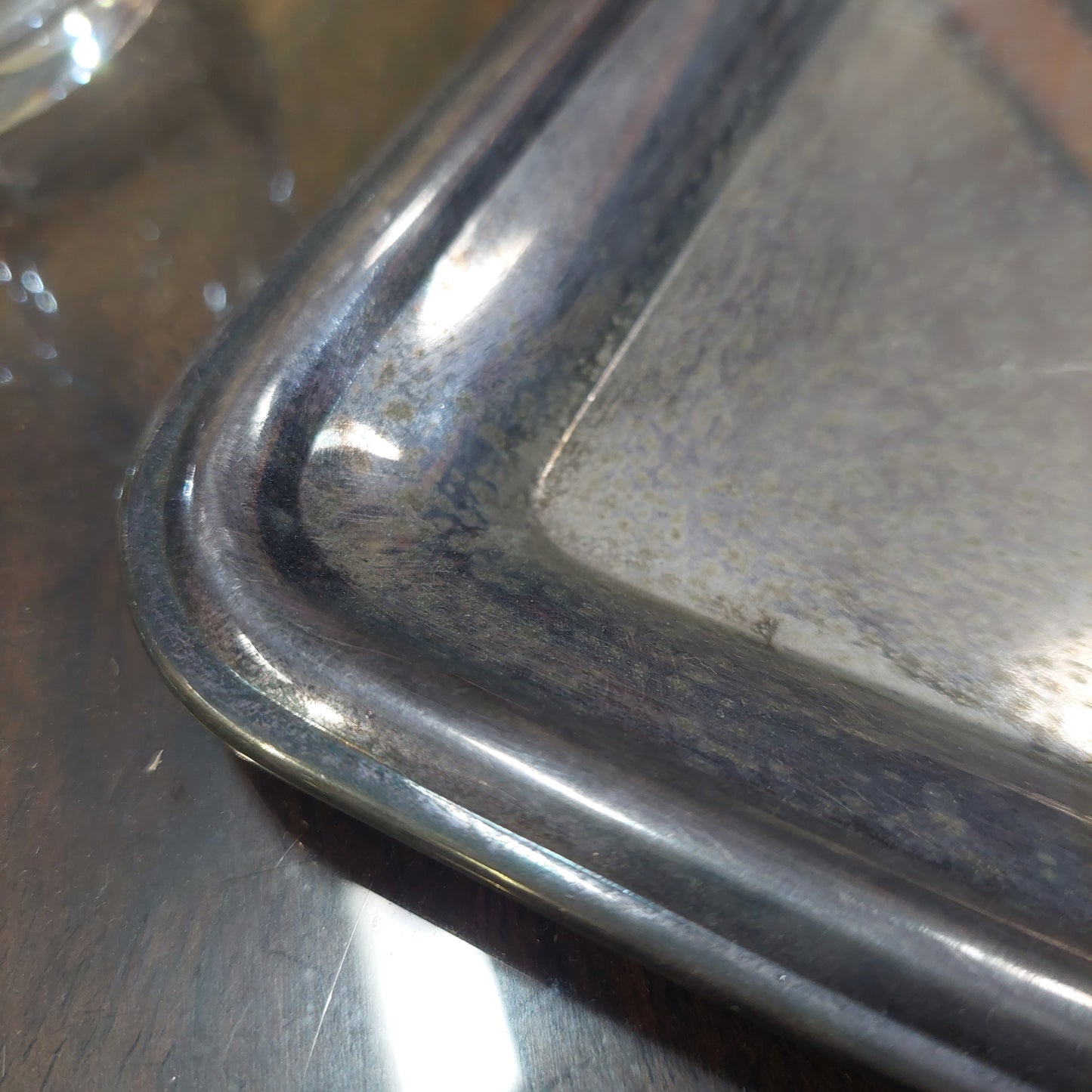 Vassoio Sheraton Silverplated Cm40x30