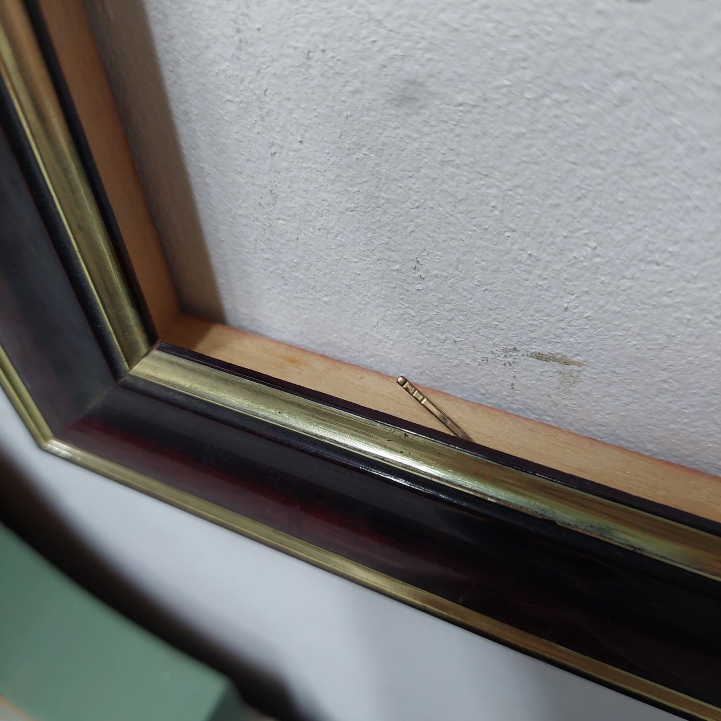 Cornice Legno Perfilo Dorato Cm23x25