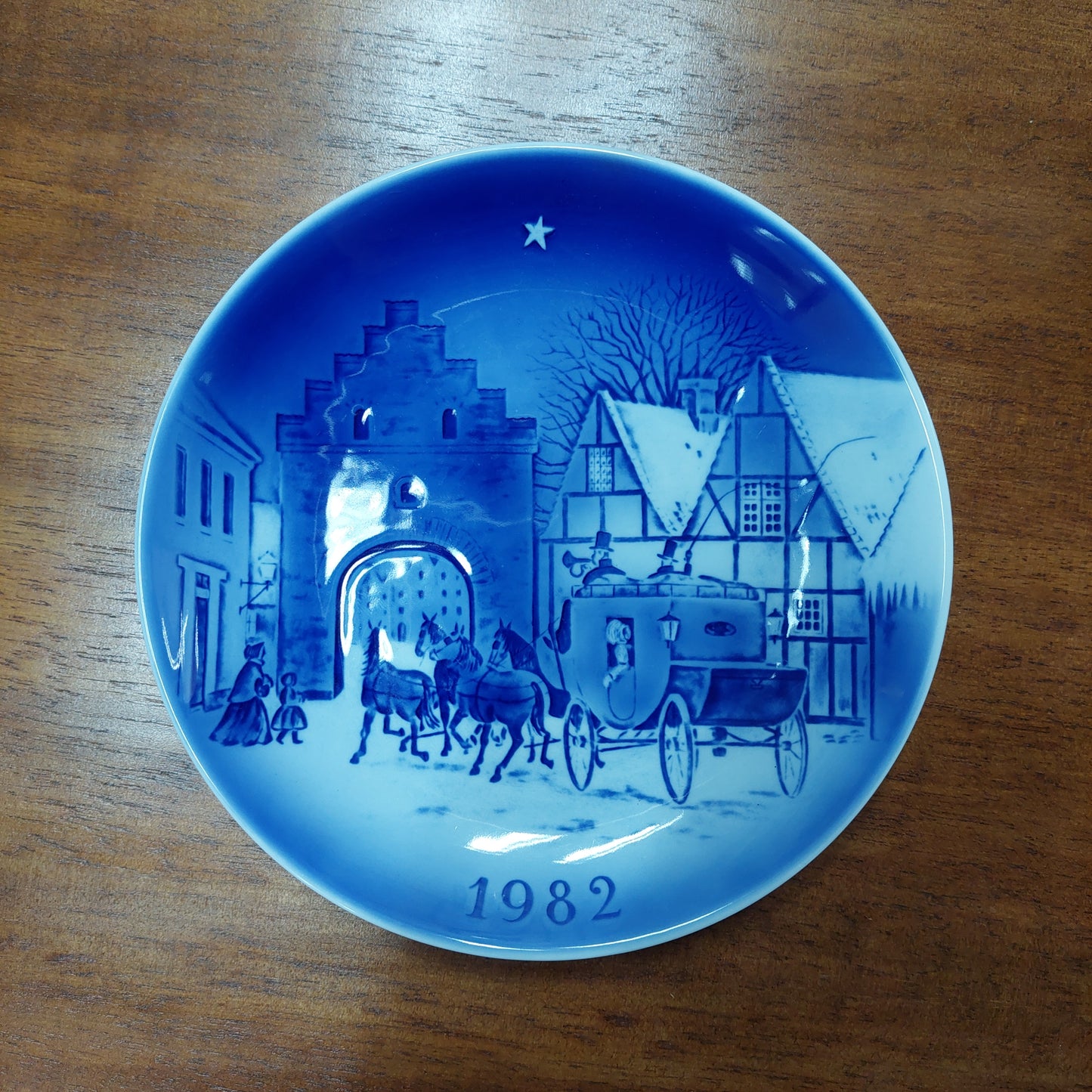 Piatto Da Collezone Natale Porcellana Desiree Denmark