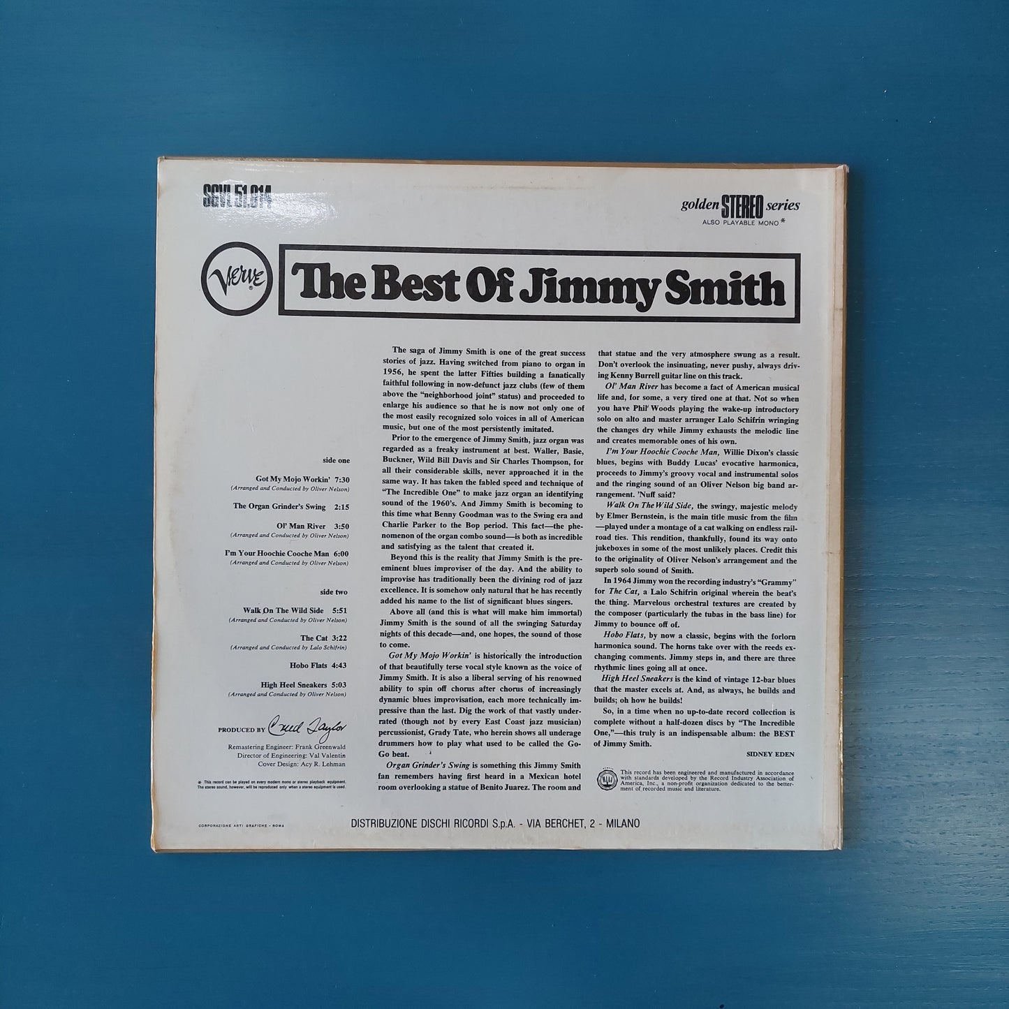 Vinile - The Best Of Jimmy Smith