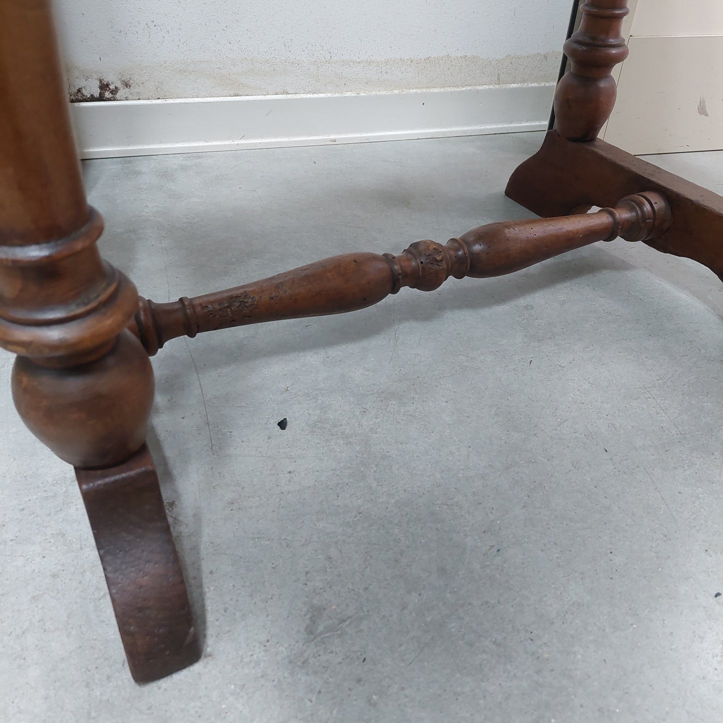 Tavolino Da Lavoro Legno Primi '900 1/c Cm71x50x73h