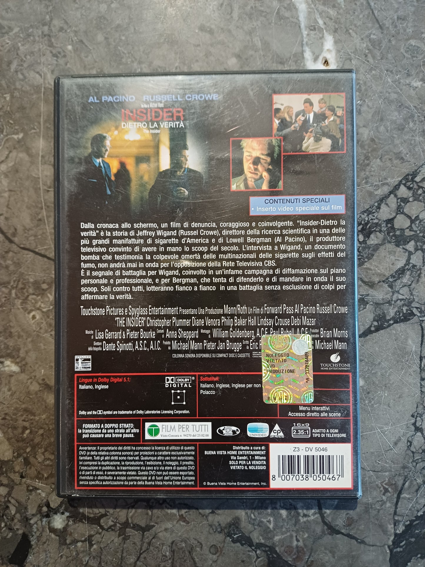 Dvd/insider, Dietro La Verità
