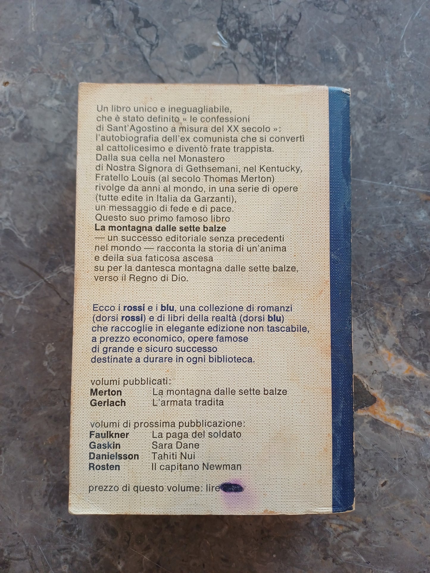 L/la Montagna Dalle Sette Balze - T. Merton