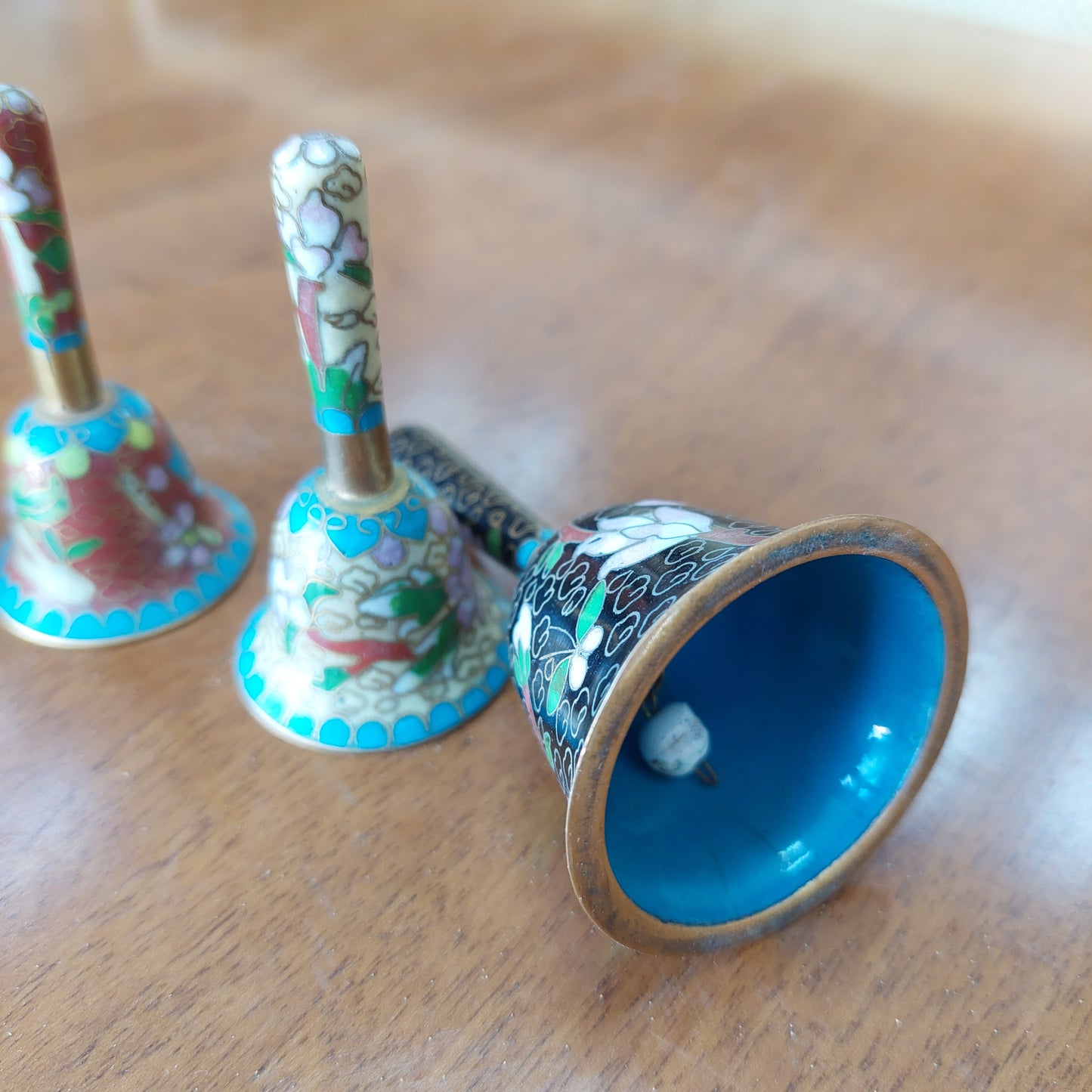 Collezione 4 Campanelle Cloisonne Cinesi