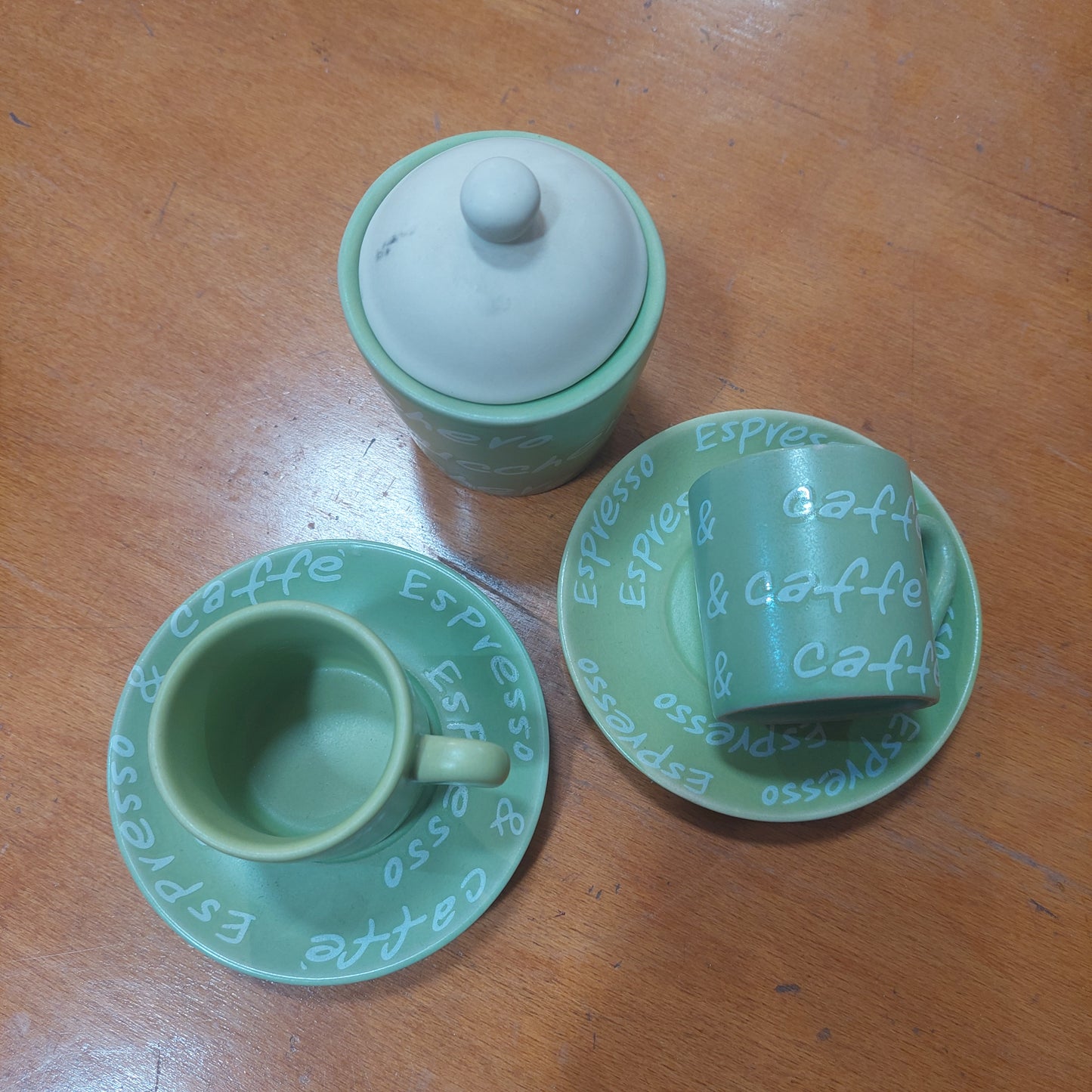 Tete A Tete Espresso Ceram. Verde