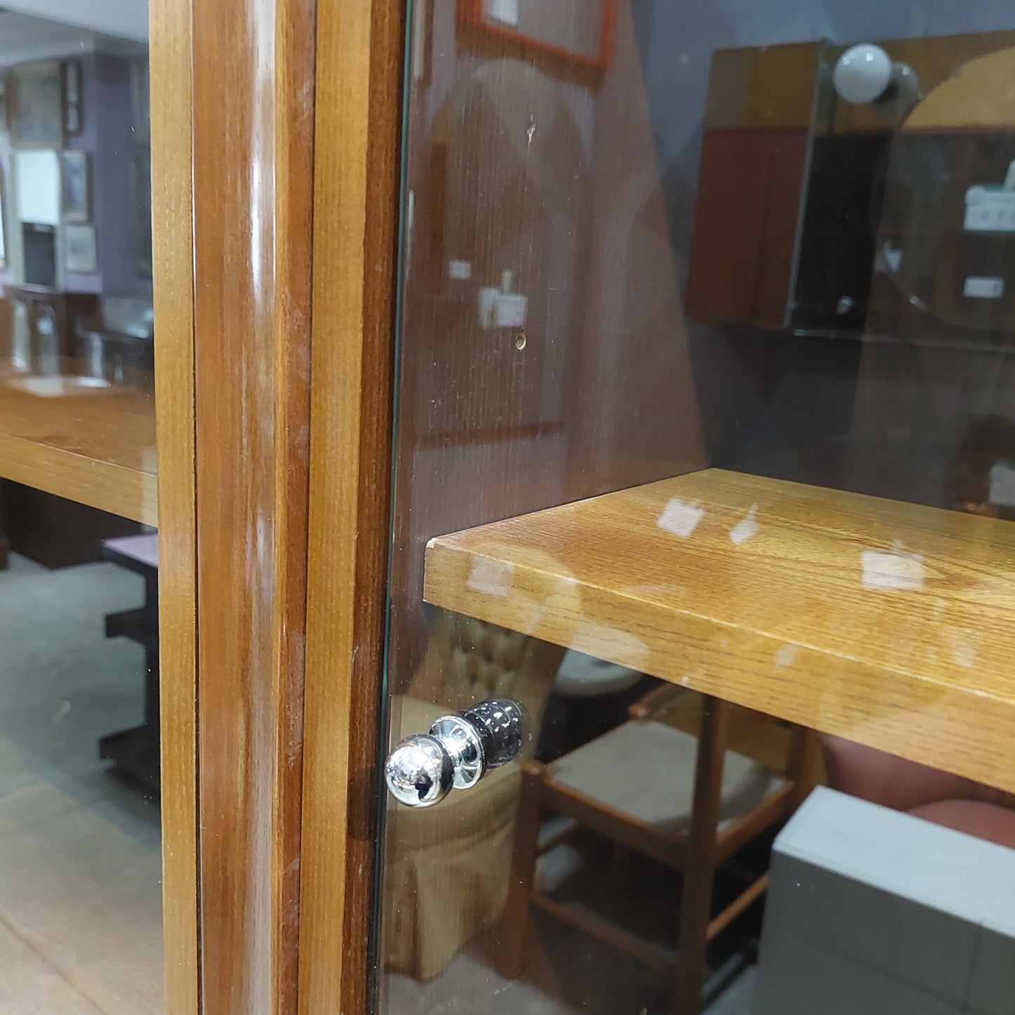 Parete Attrezzata 5 Moduli Legno Anni '70