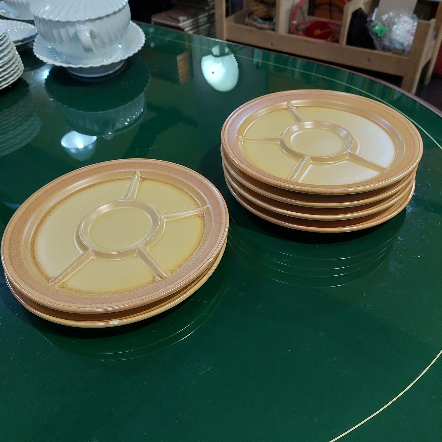 Set/6 Piatti Aperitivo Ceramica* Sic Vintage
