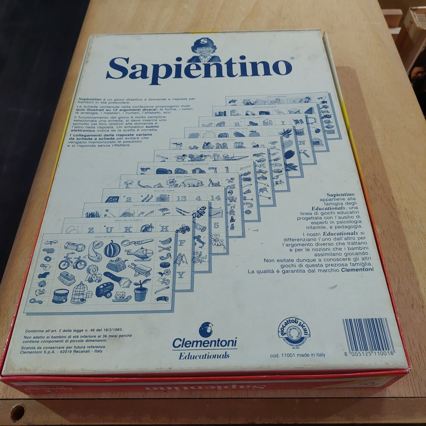 Sapientino Clementoni Vintage