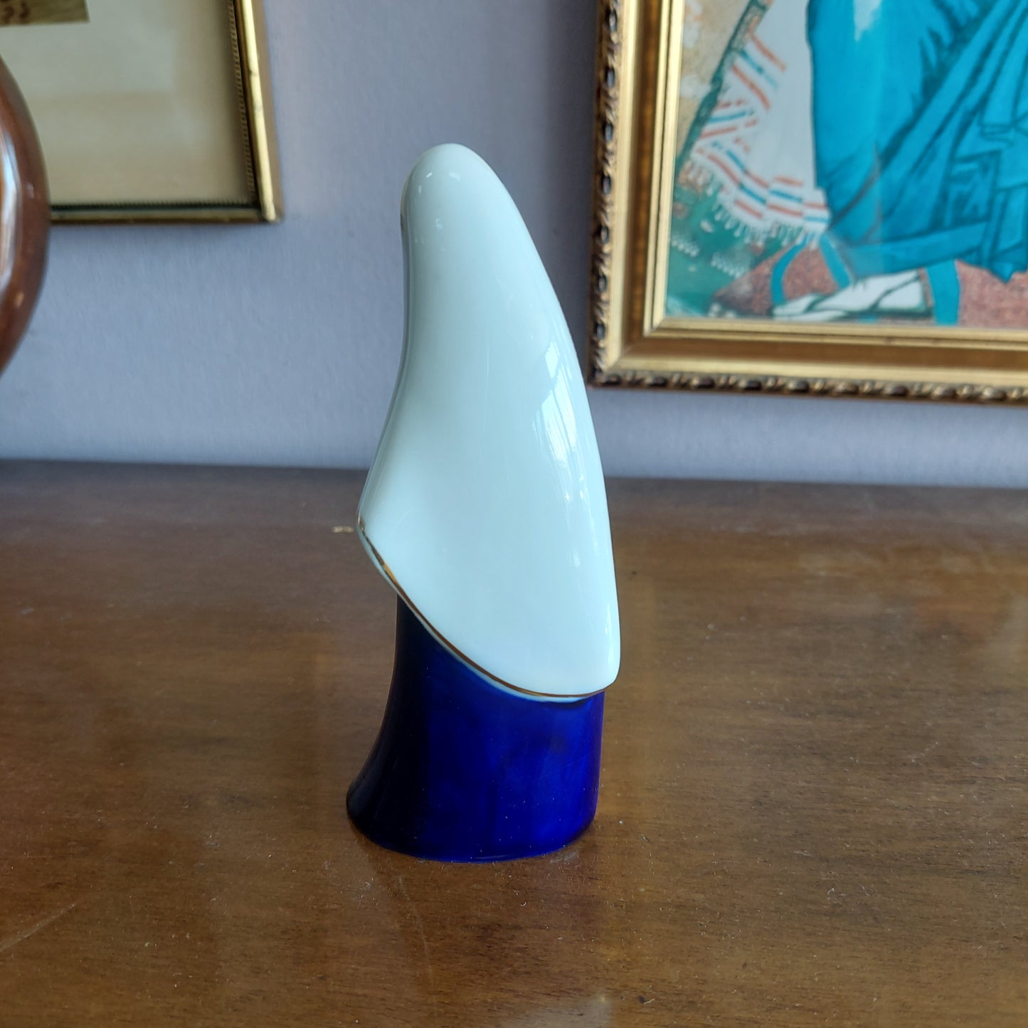 Statuina Madonna Nostra Signora Di Lourdes Porcellana