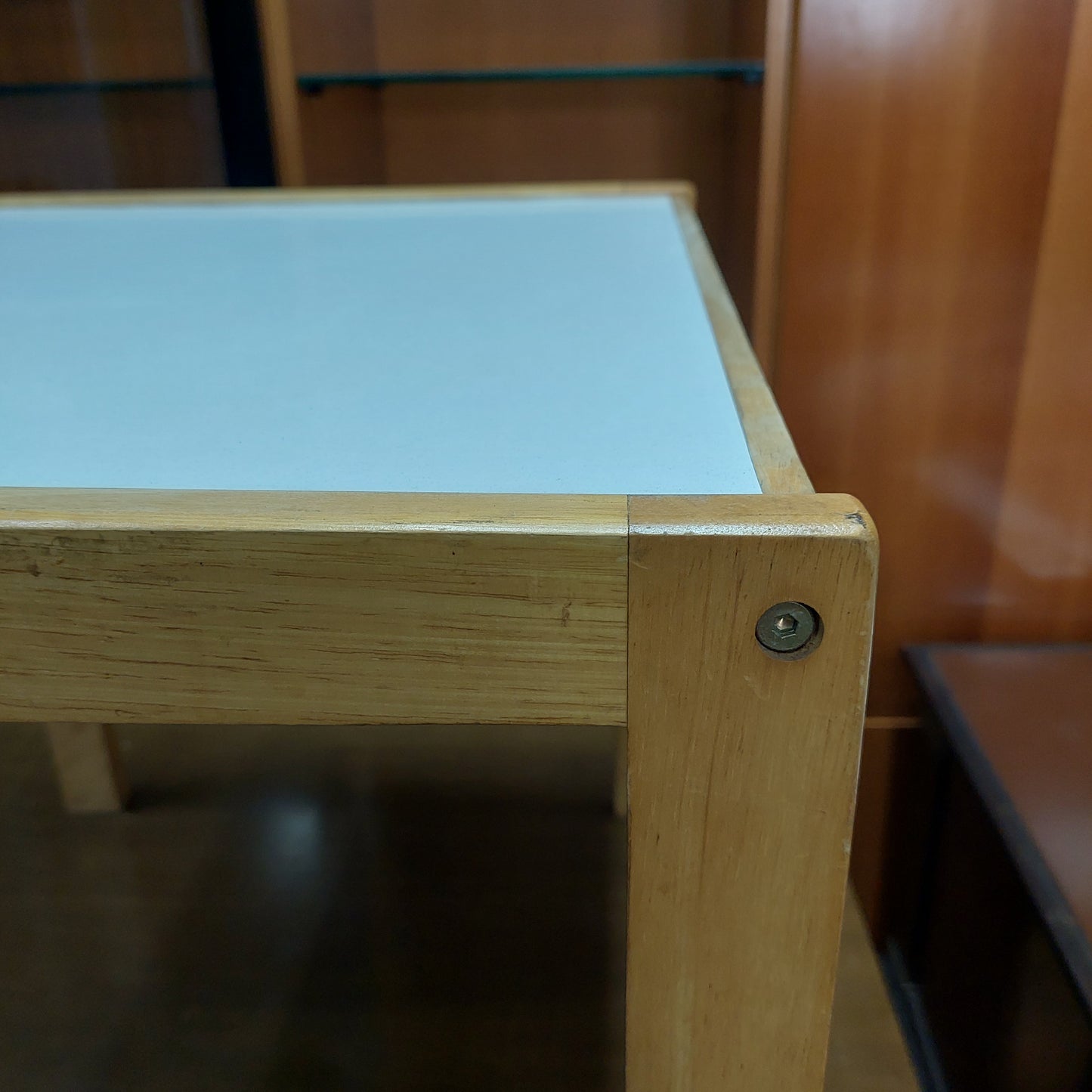 Tavolino Ikea Legno/bianco Cm50x55x47h