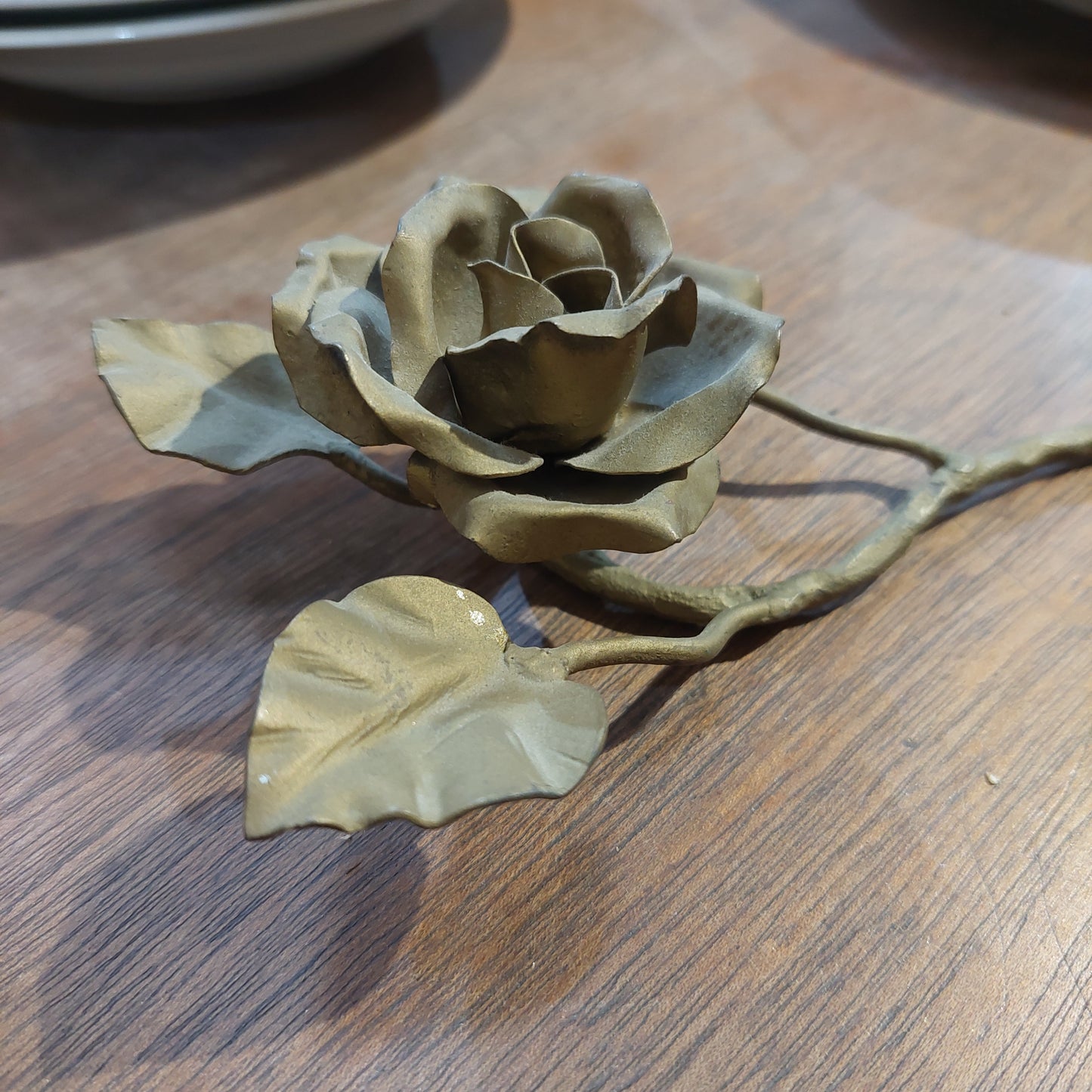 Rosa Ferro Battuto Oro