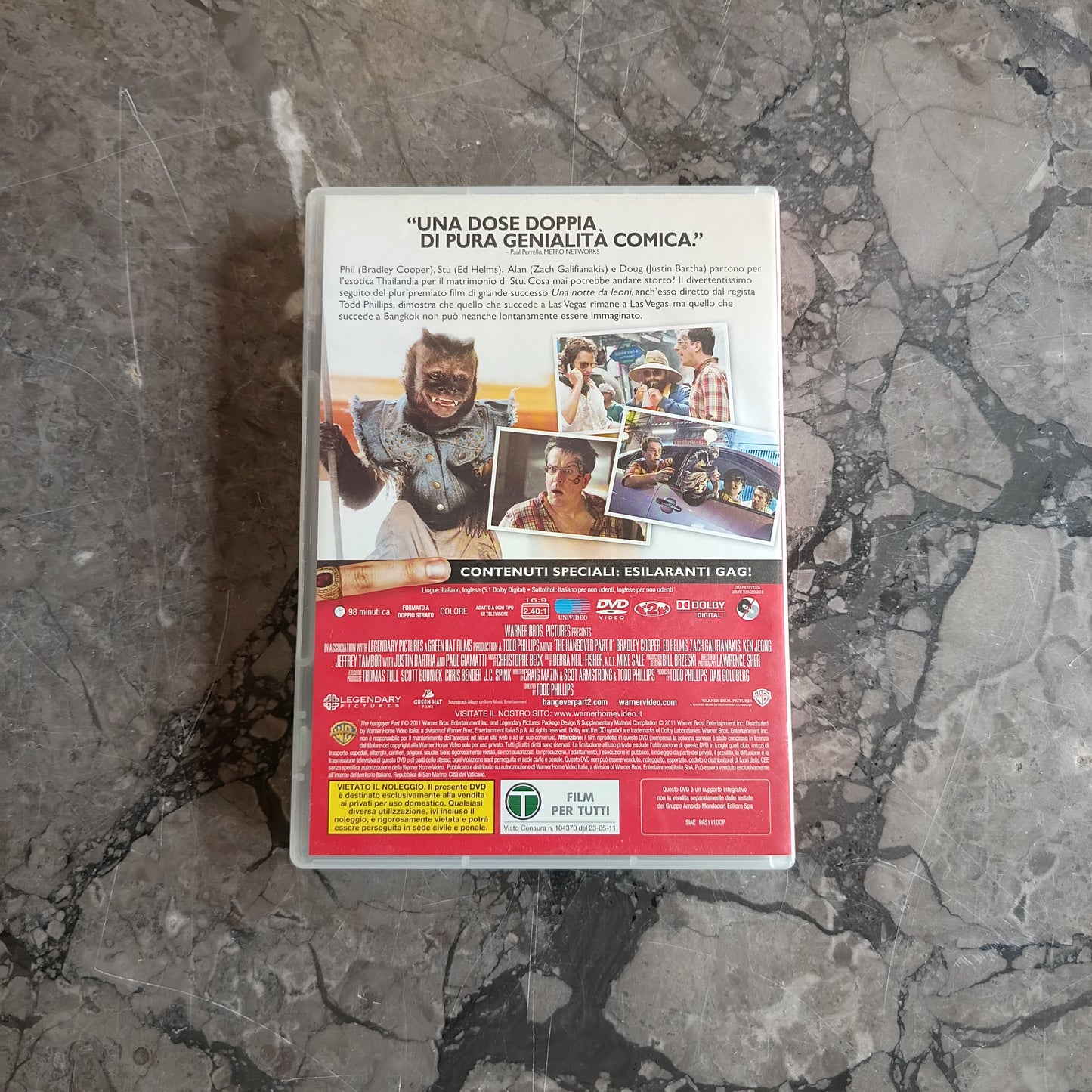 Dvd/una Notte Da Leoni 2