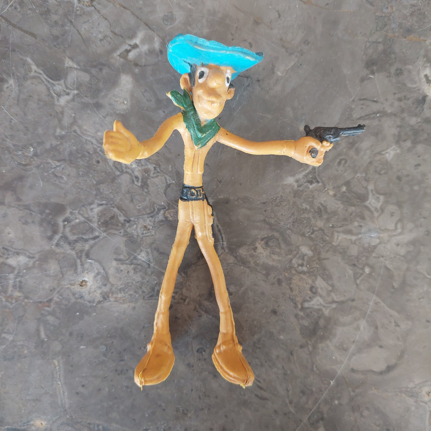 Lucky Luke In Gomma Pieghevole
