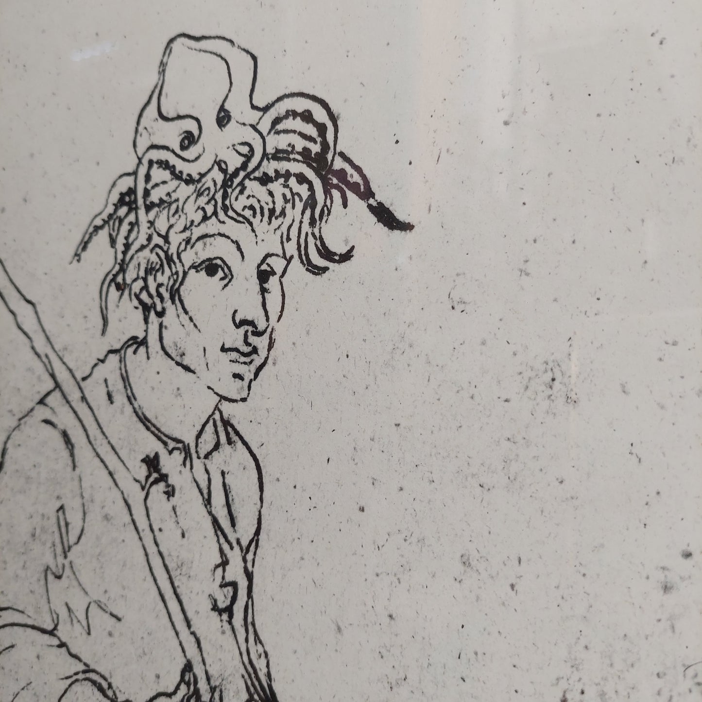 Quadro Litografia Corrado Cagli "il Mio Segno"