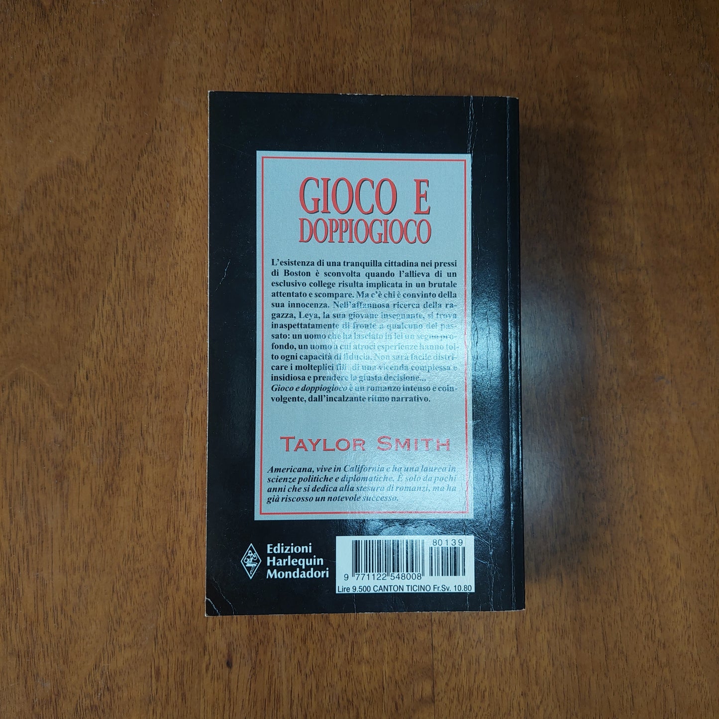 L/ Gioco E Doppiogioco - Taylor Smith
