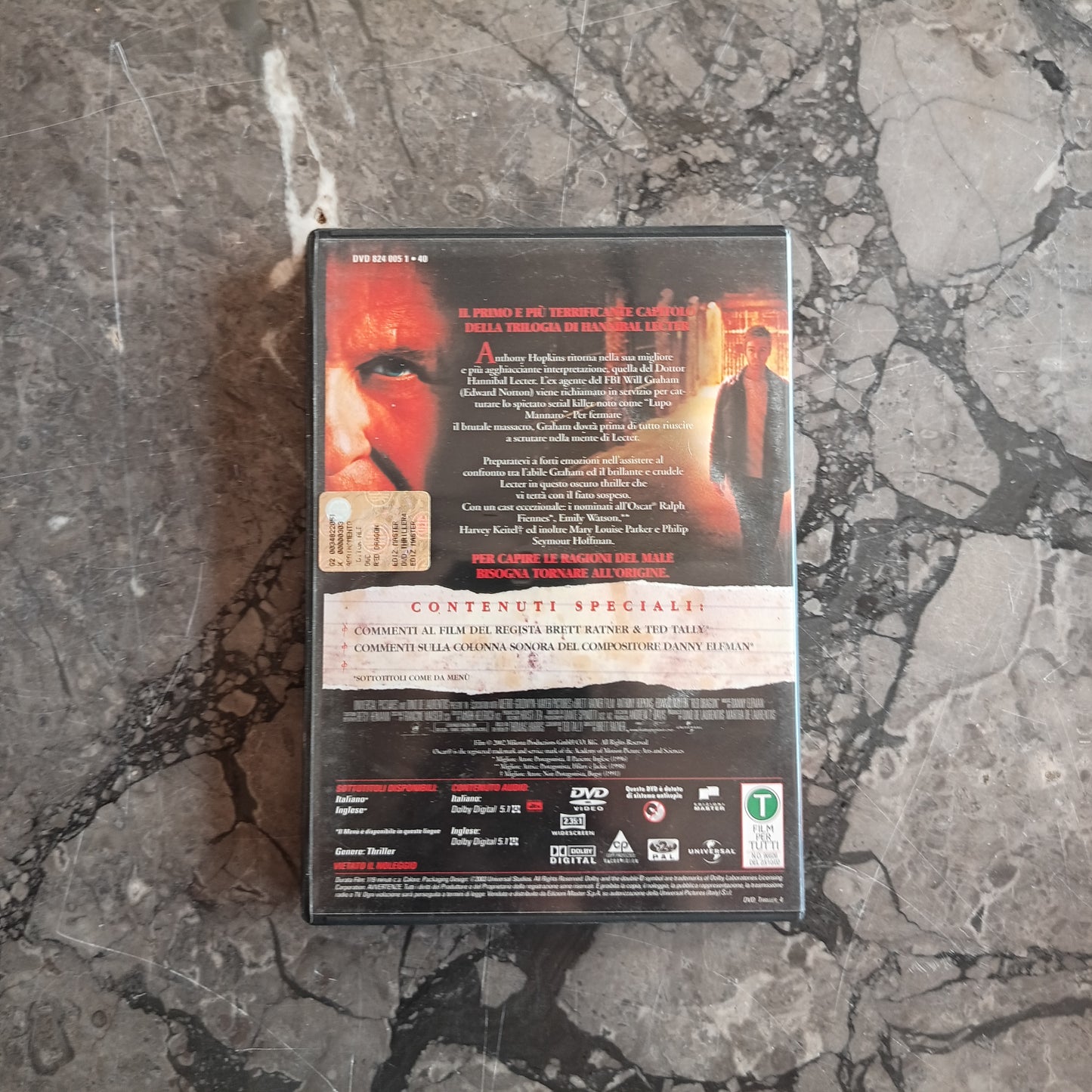 Dvd/red Dragon