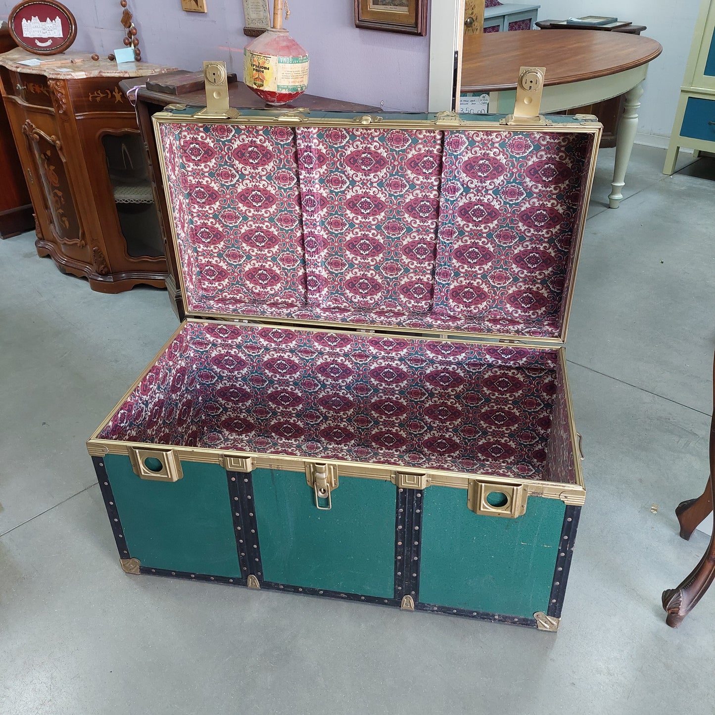 Baule Verde Vintage