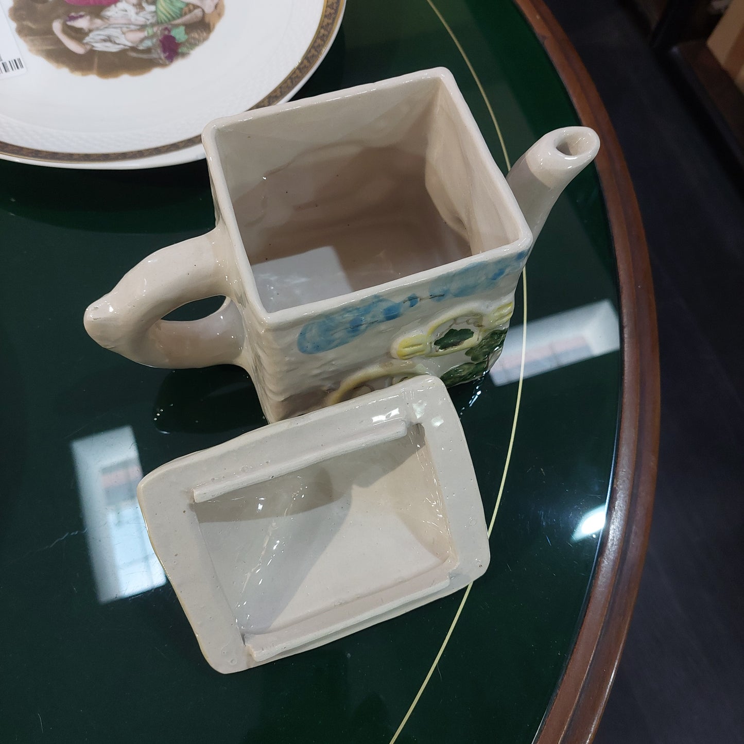 Teiera "casetta" Ceramica C.la Bottega Lav. A Mano