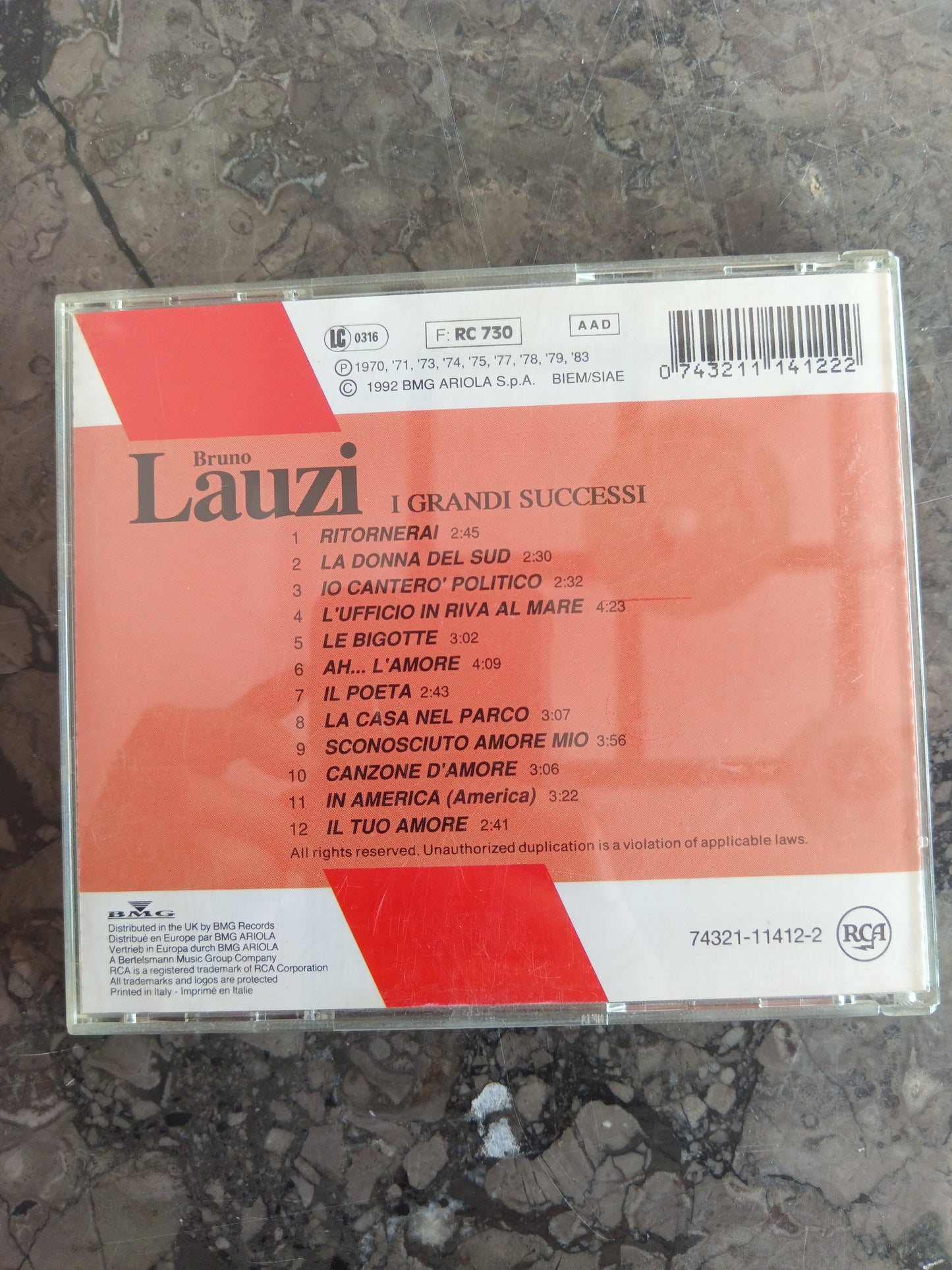 I Grandi Successi - Bruno Lauzi
