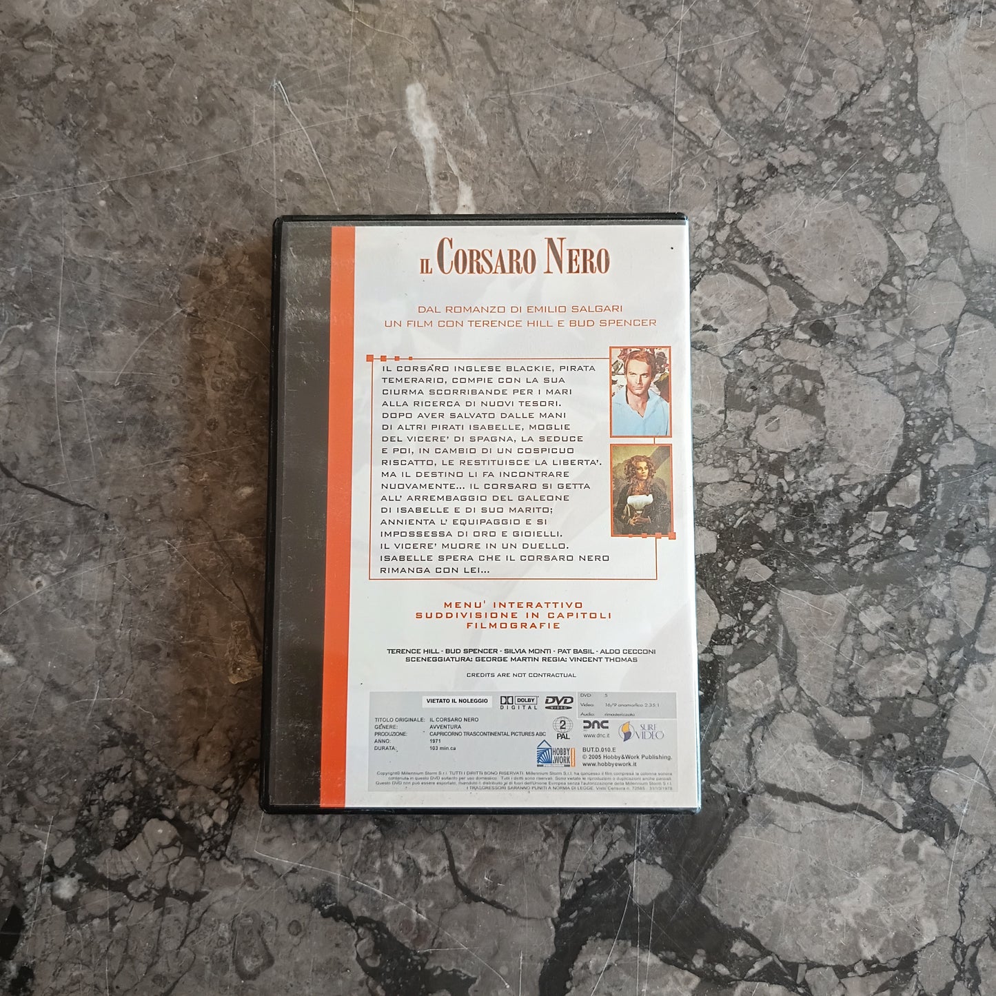 Dvd/il Corsaro Nero