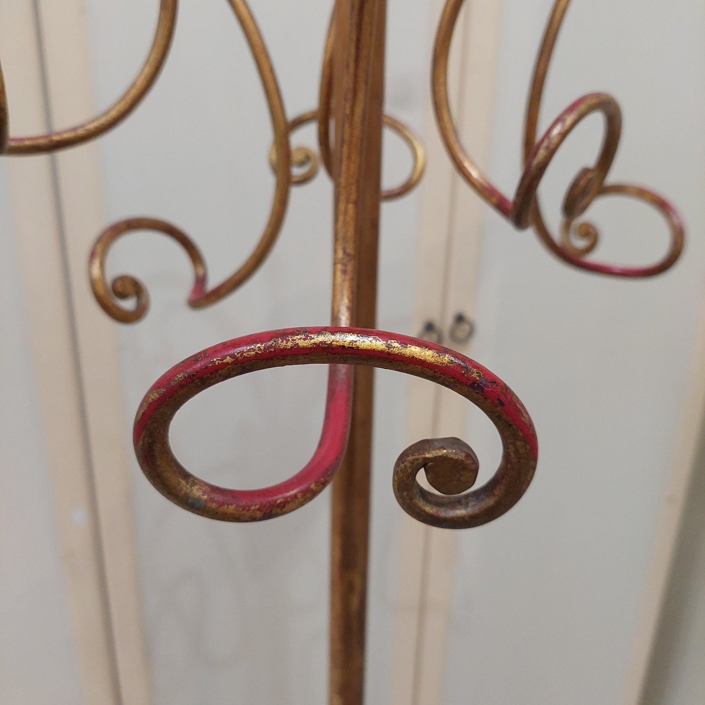 Piantana Appendiabiti Ferro Dorato