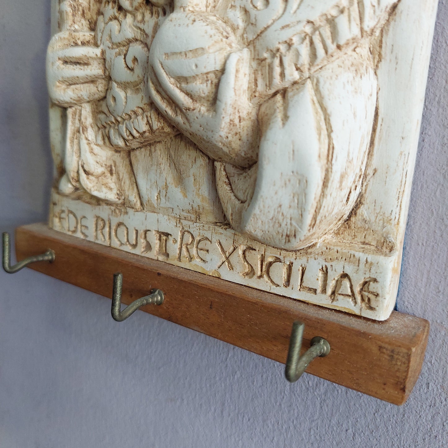 Appendino Portachiavi In Gesso Federico Ii Di Svevia