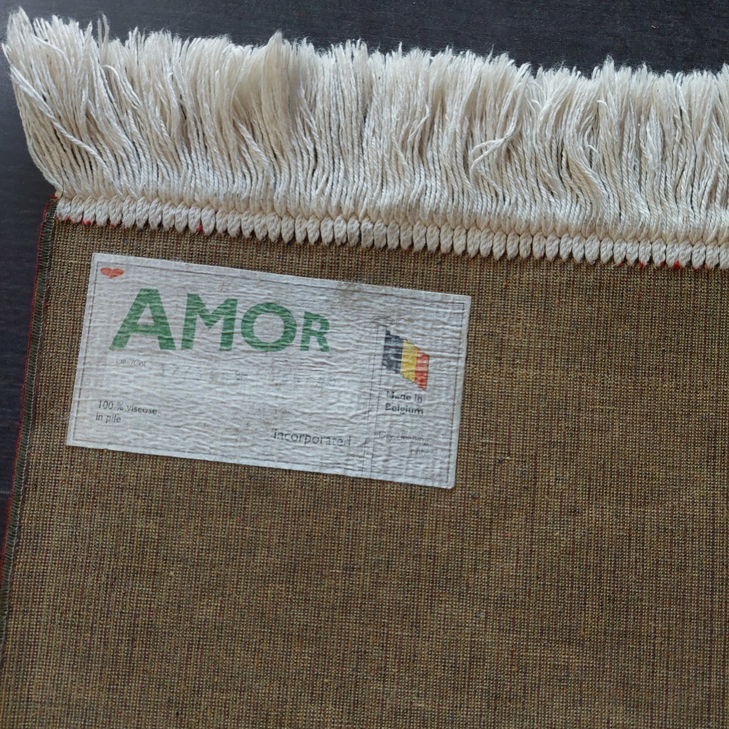 Tappetino Preghiera Con Frange Stile Persiano Cm50x35
