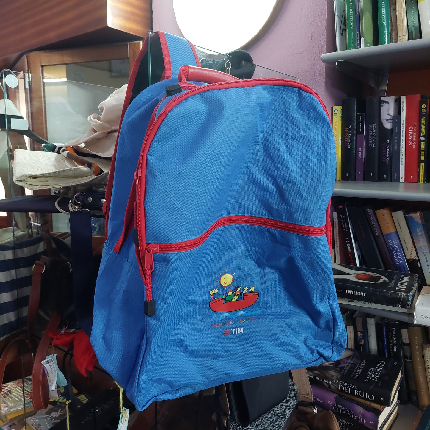Zaino Tim Soggiorni Estivi Rosso/blu