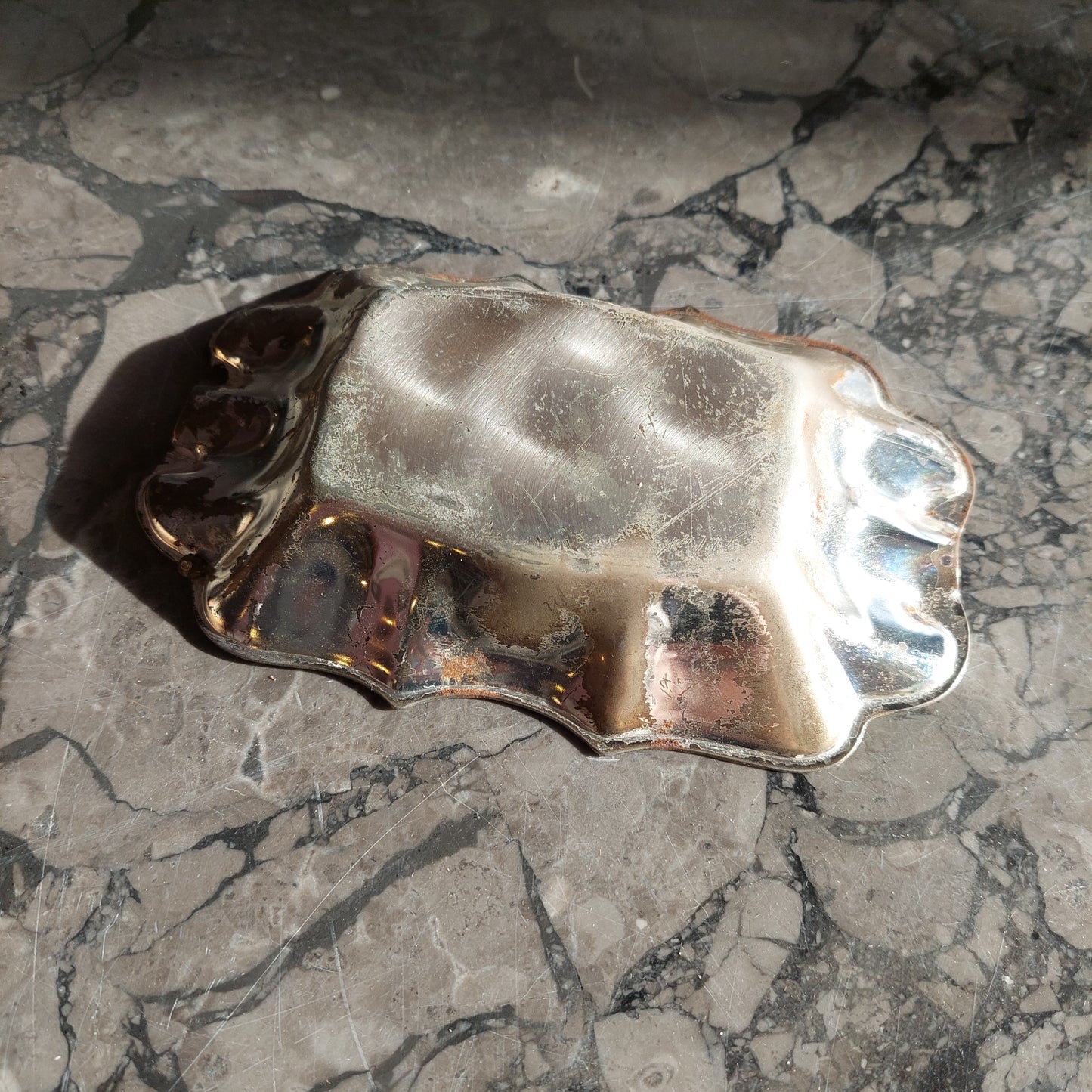 Ciotolina Smerlata Silver Plated Cm15,5x10