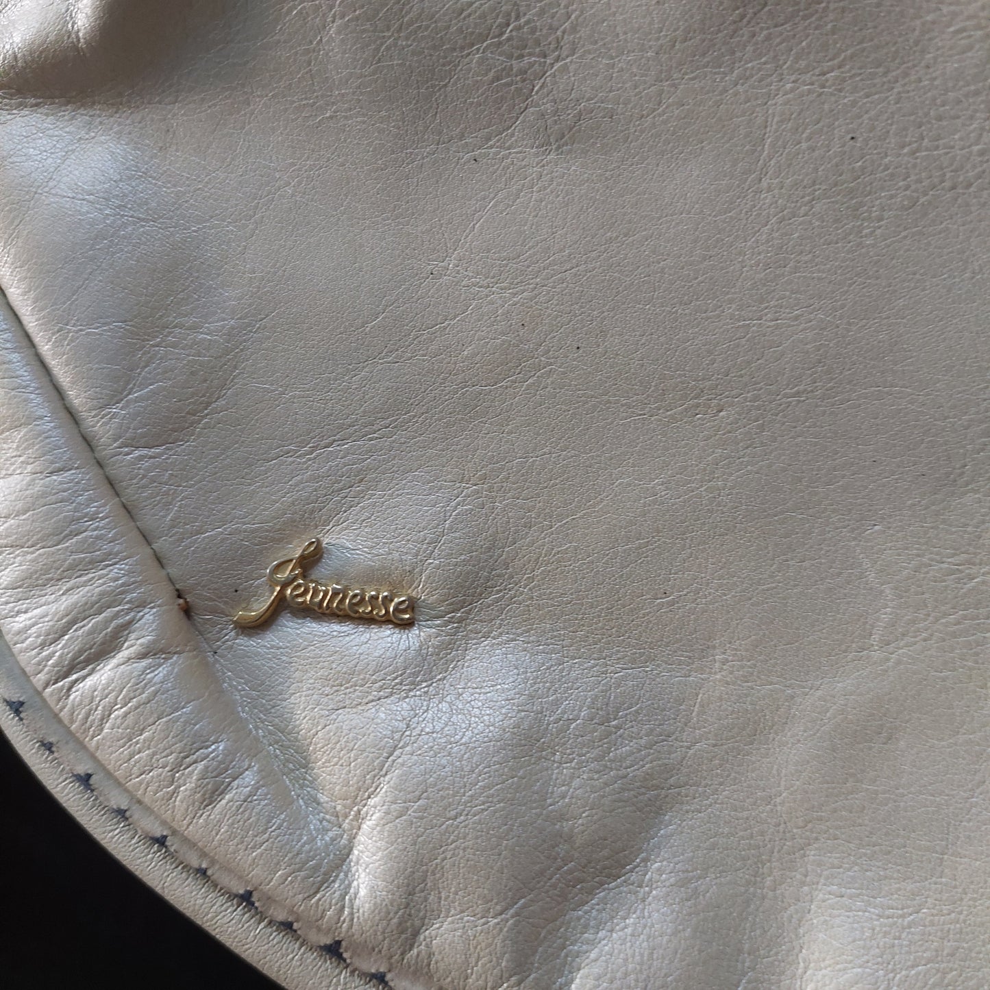 Borsa "jeunesse" Pelle Bianca