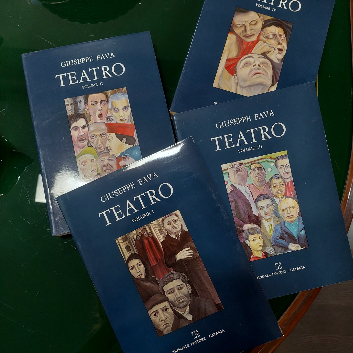 L/ 4 Volumi "teatro" Giuseppe Fava