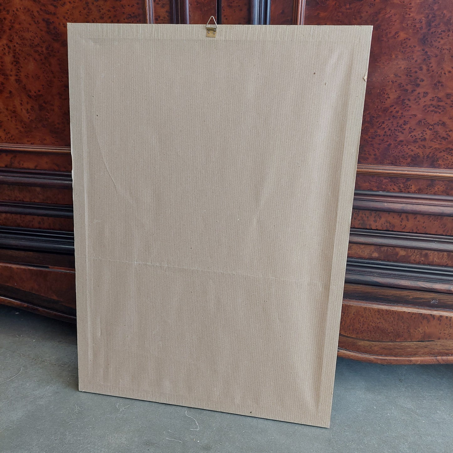 Quadro Litografia Natura Morta Firmato