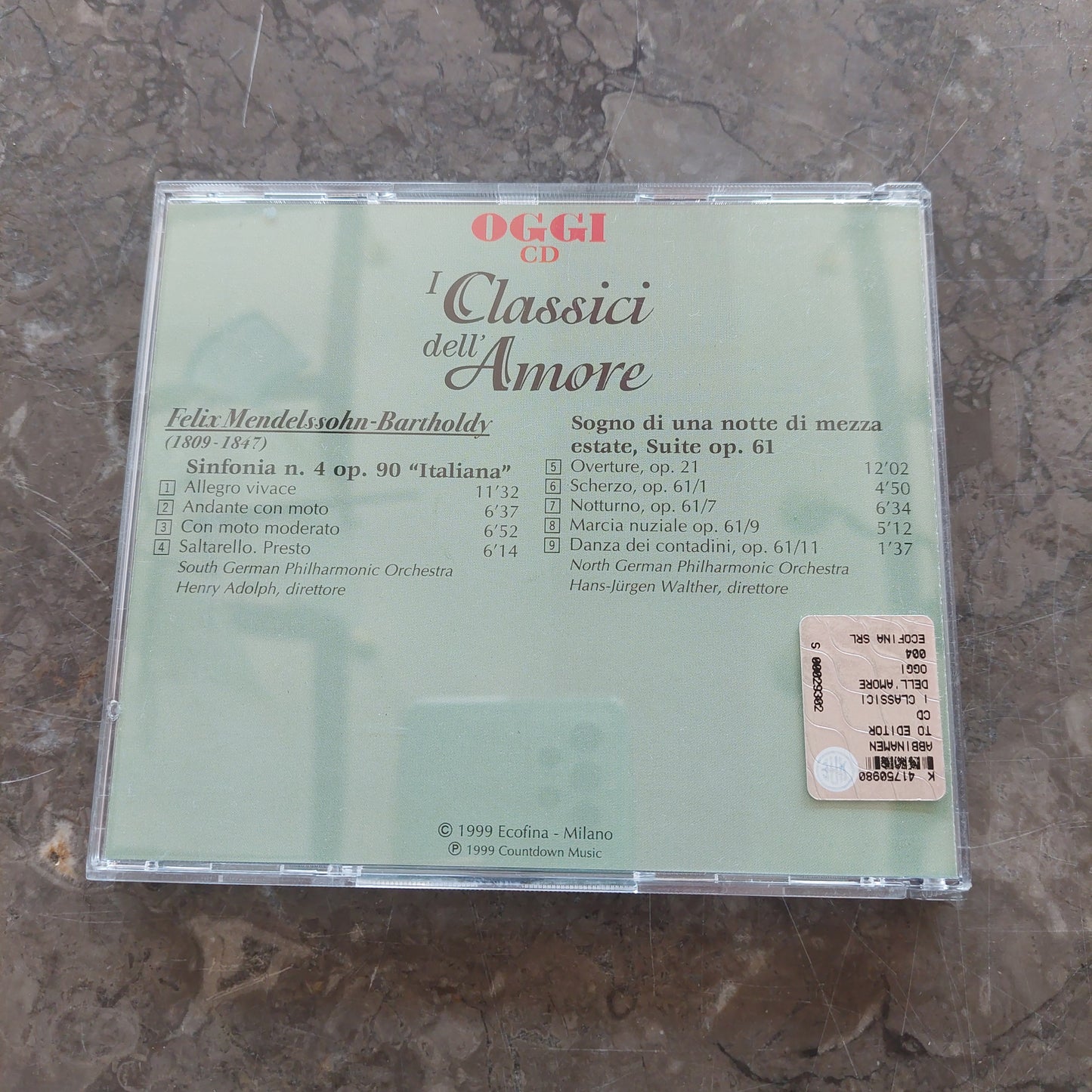I Classici Dell'amore